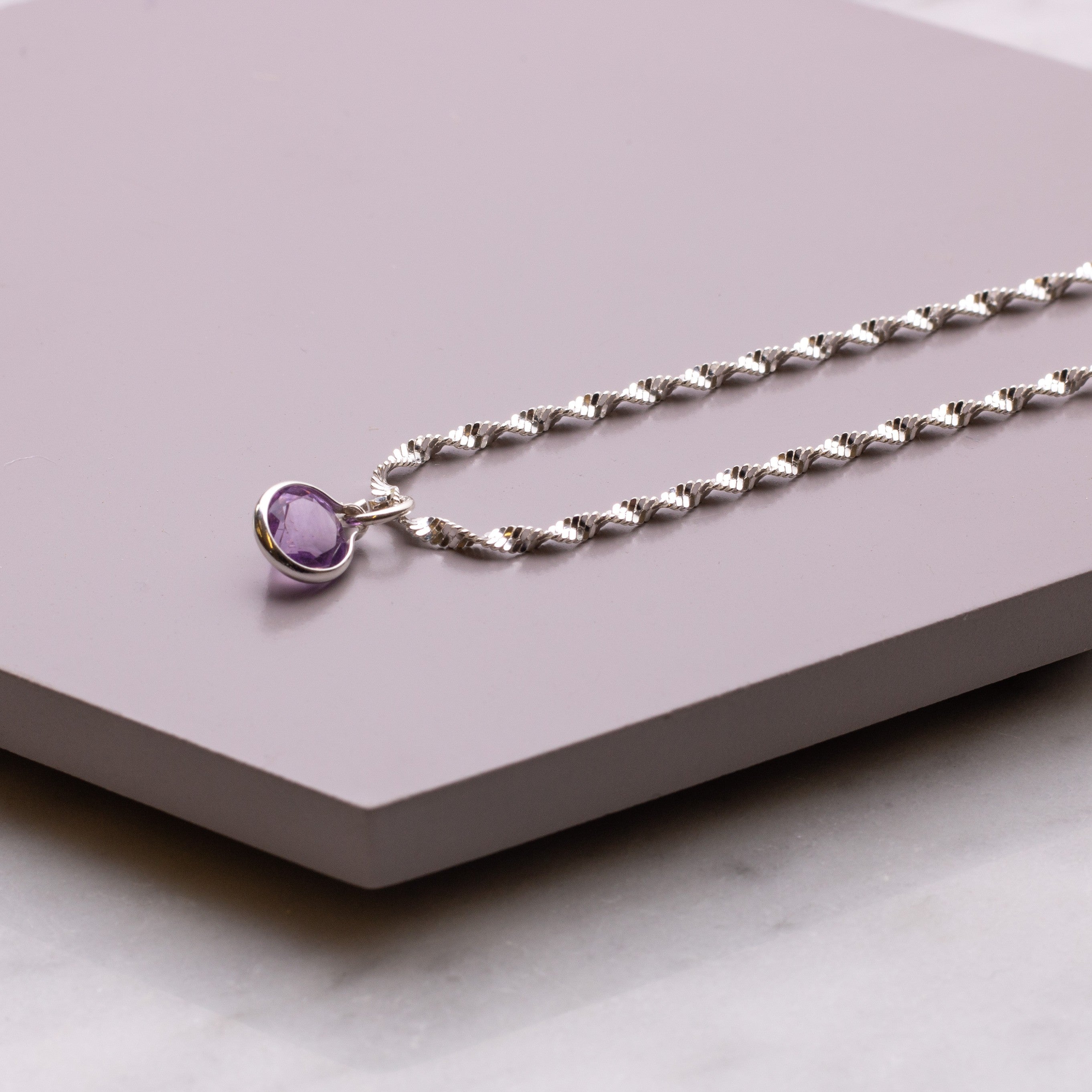 Pink Amethyst Faceted Stones