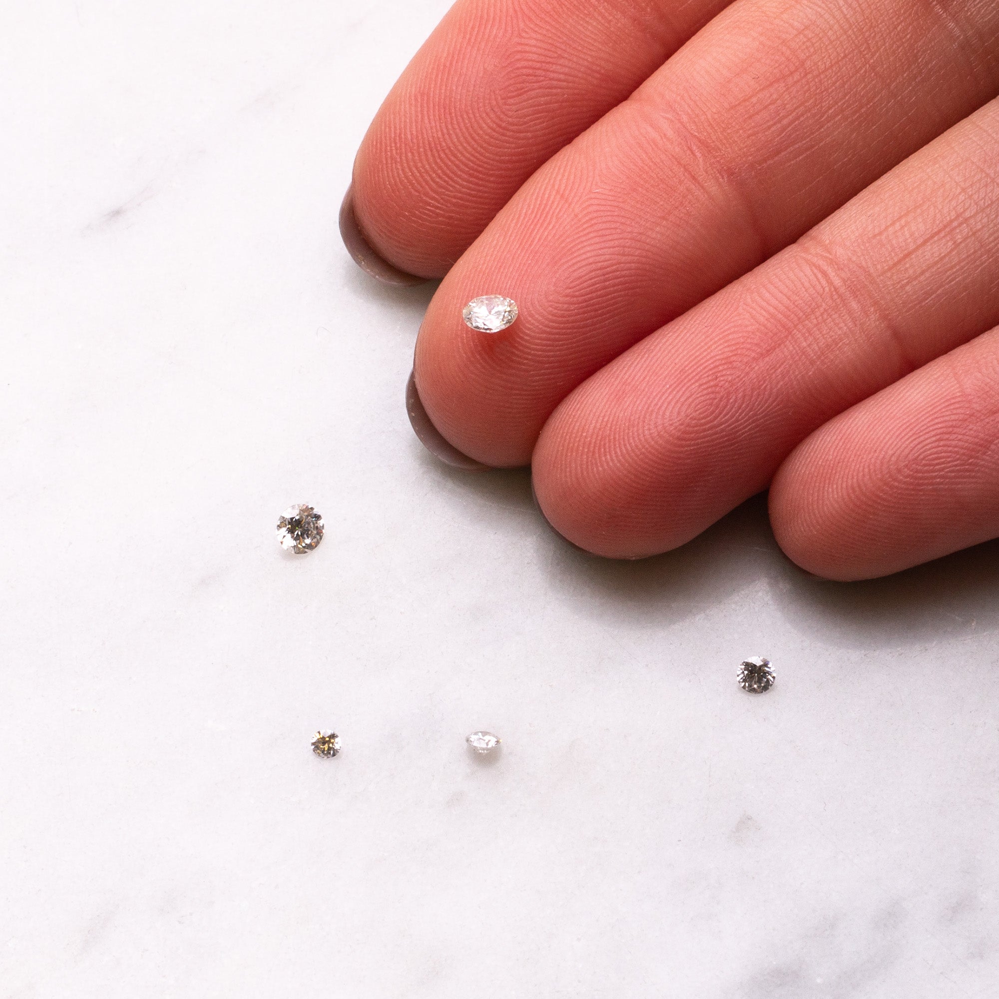 Diamond Faceted Stones