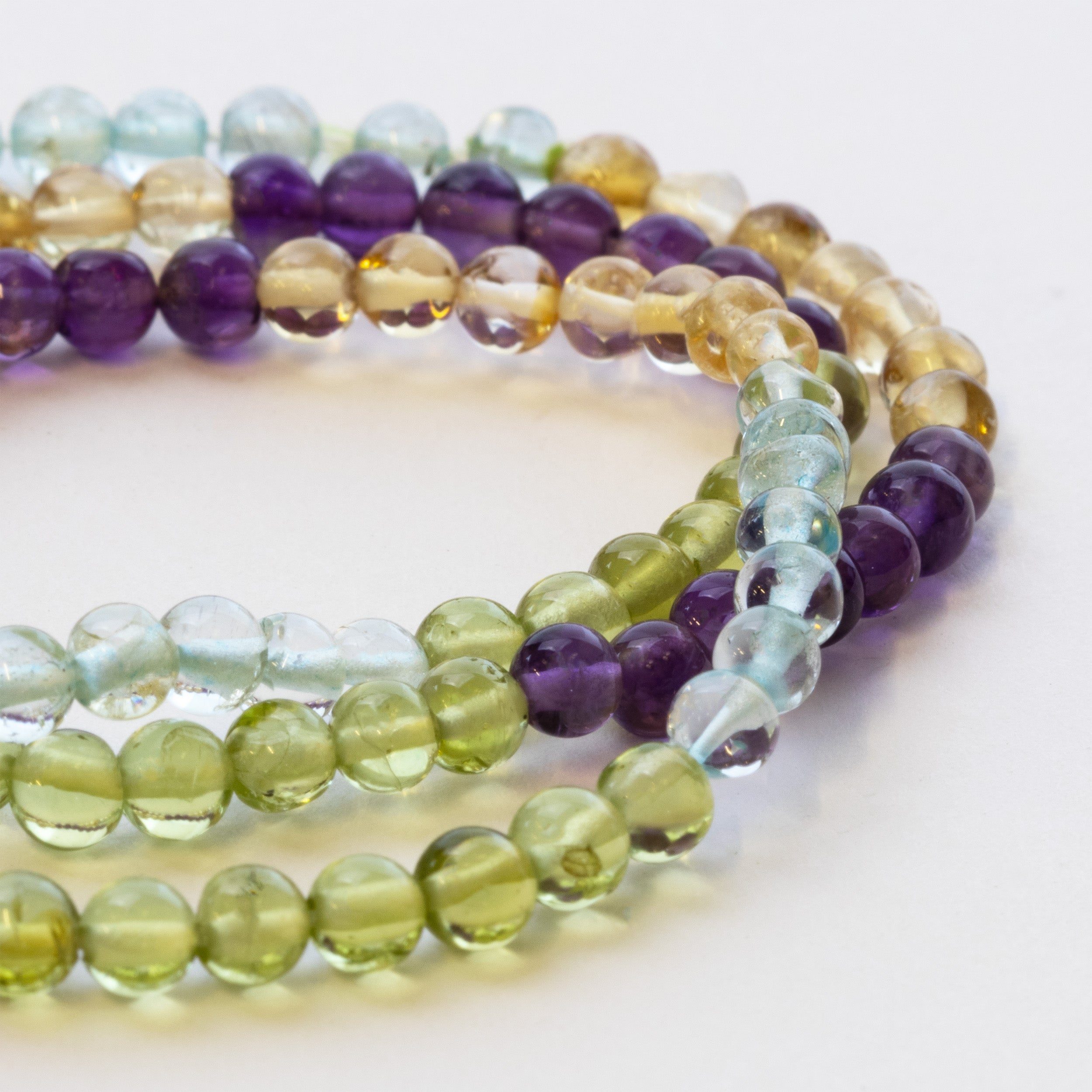 Multicolour Round Beads Approx 3.5mm