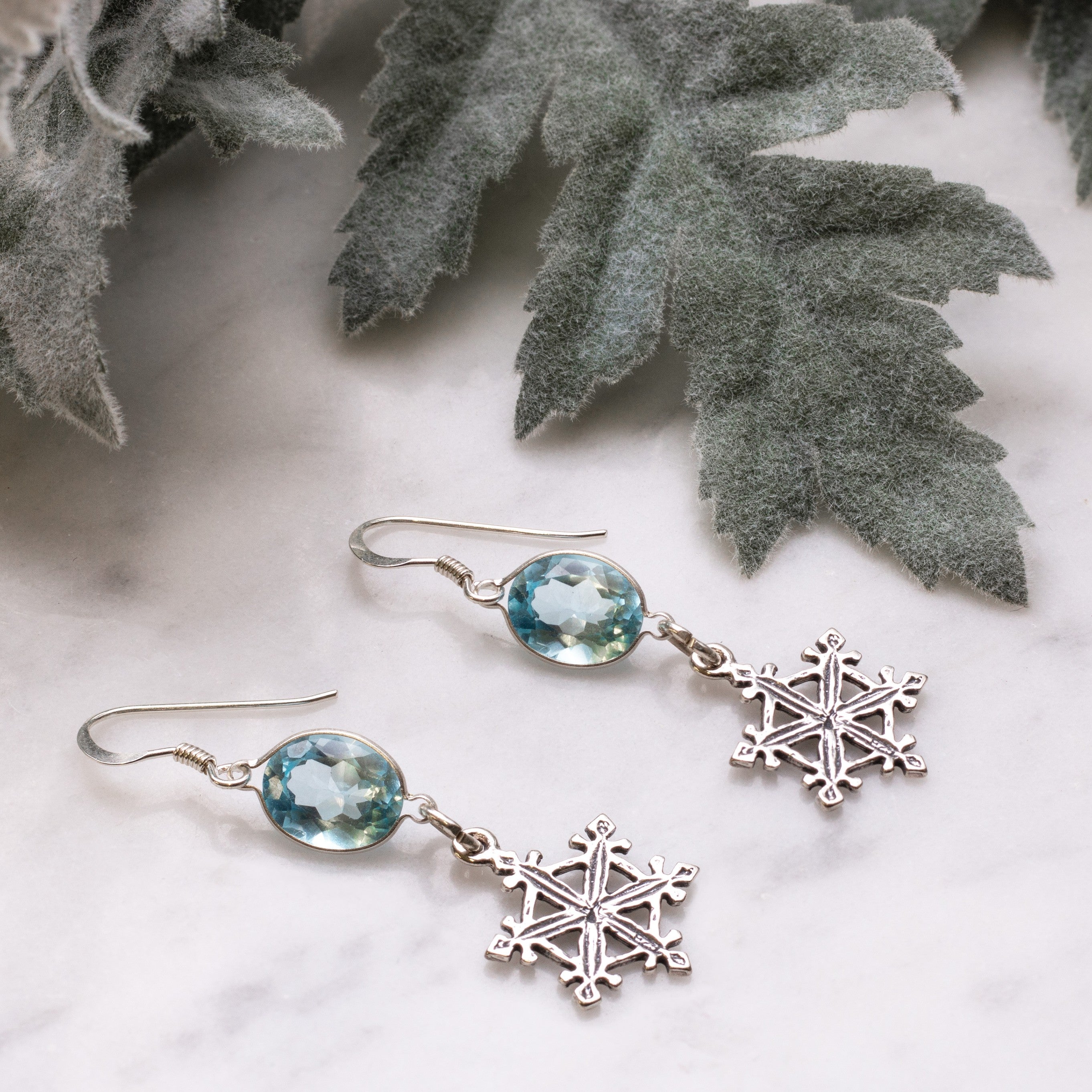 Sky Blue Topaz Faceted Stones