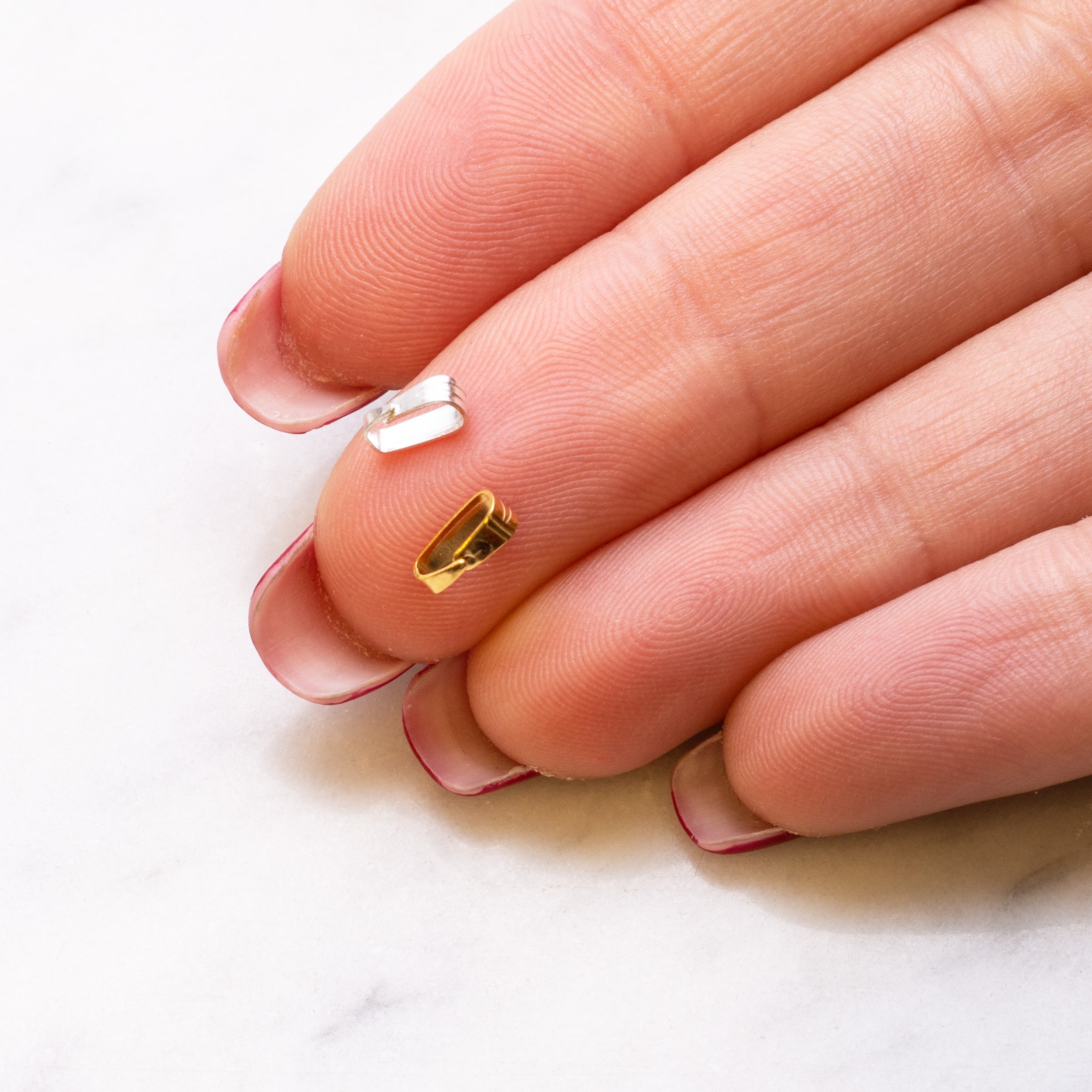 Plated 6mm Spring Bail pk10