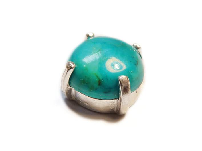 Sterling Silver Claw Settings For Cabochon Stones