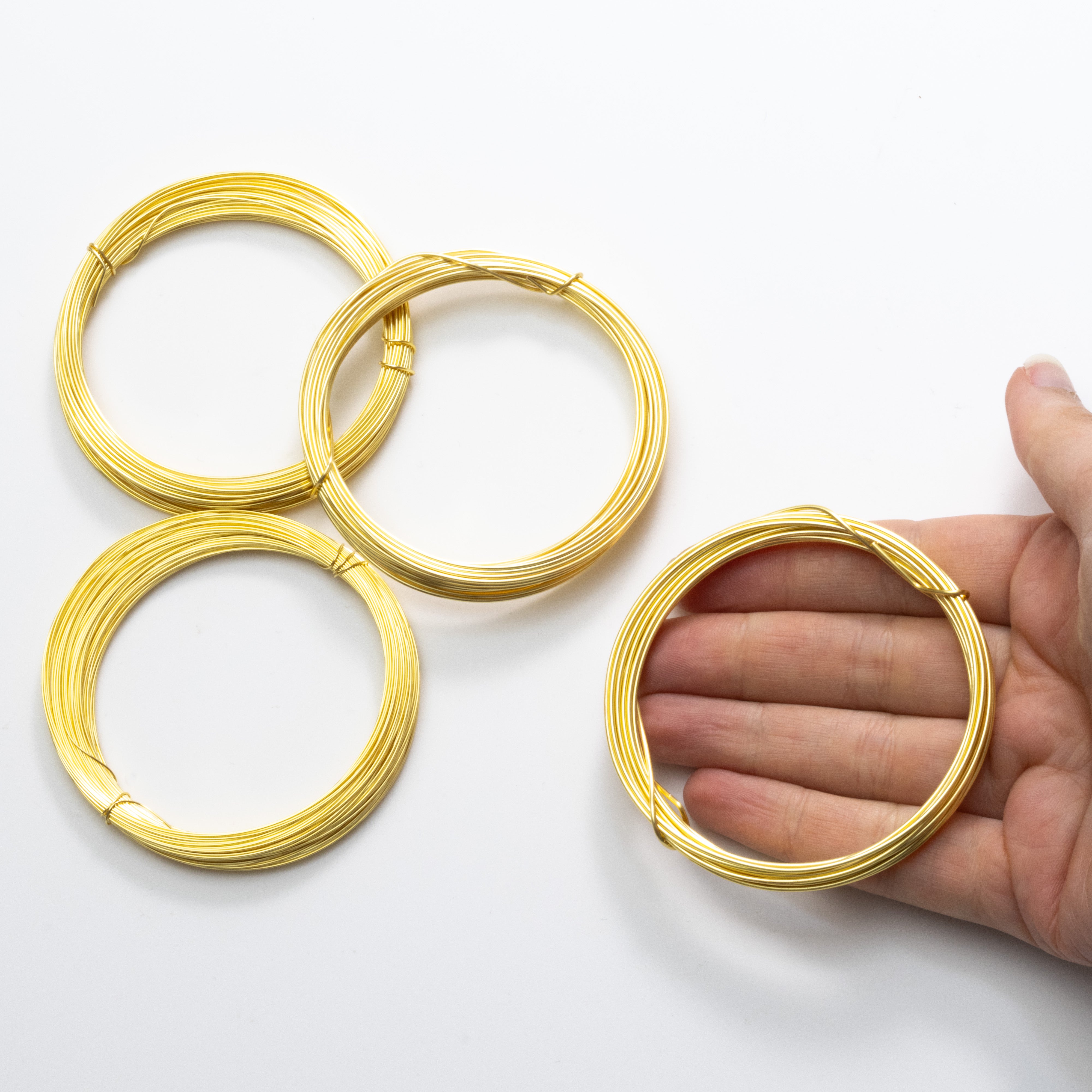 Gold Coloured Plated Wire
