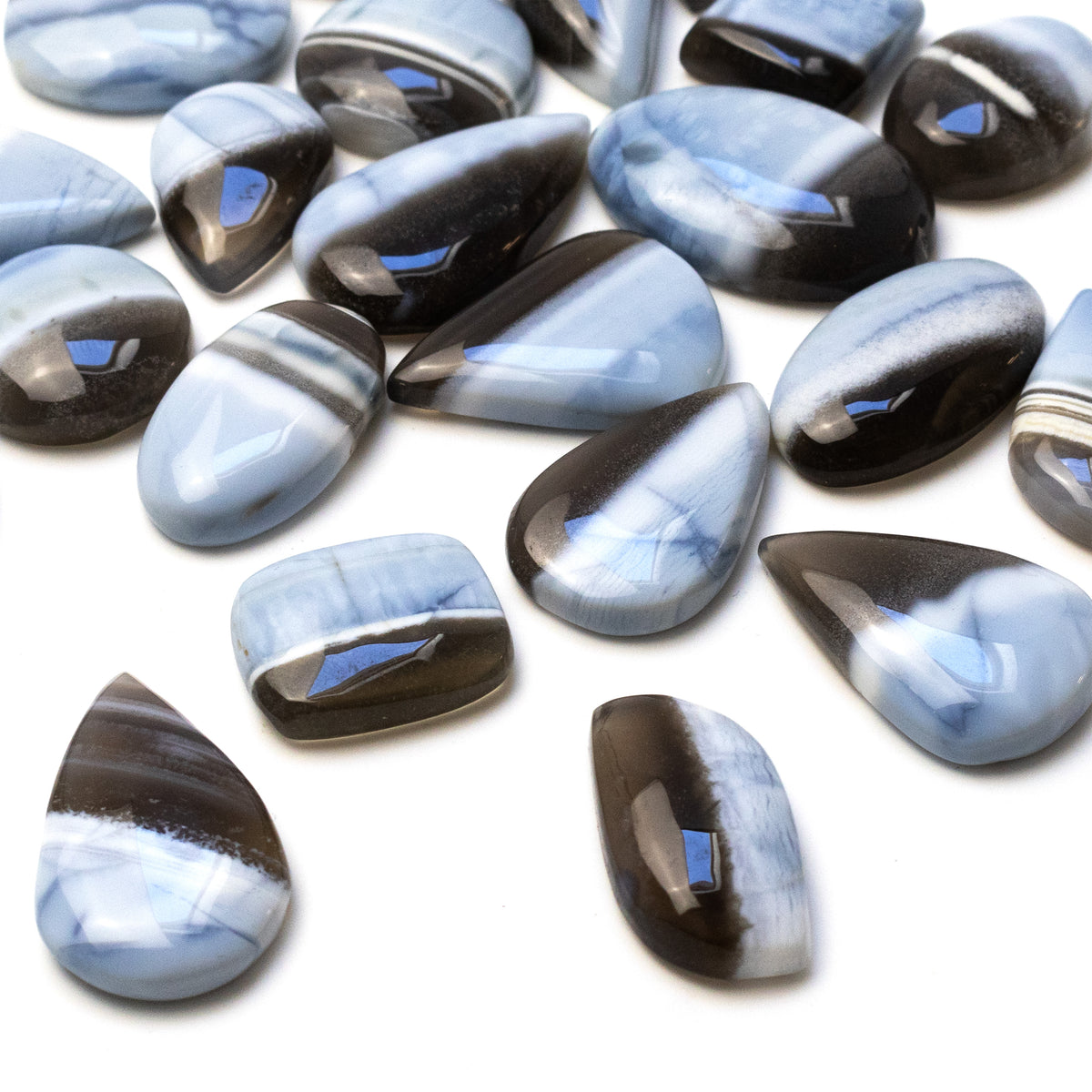 Owyhee Blue Opal Freeform Cabochon