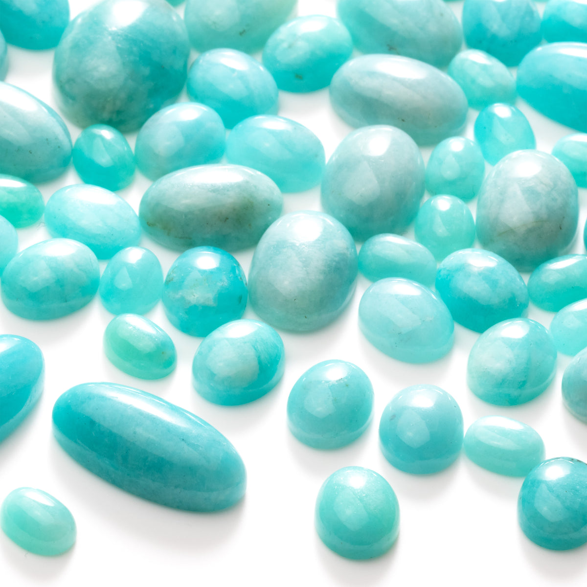 Peruvian Amazonite Cabochons