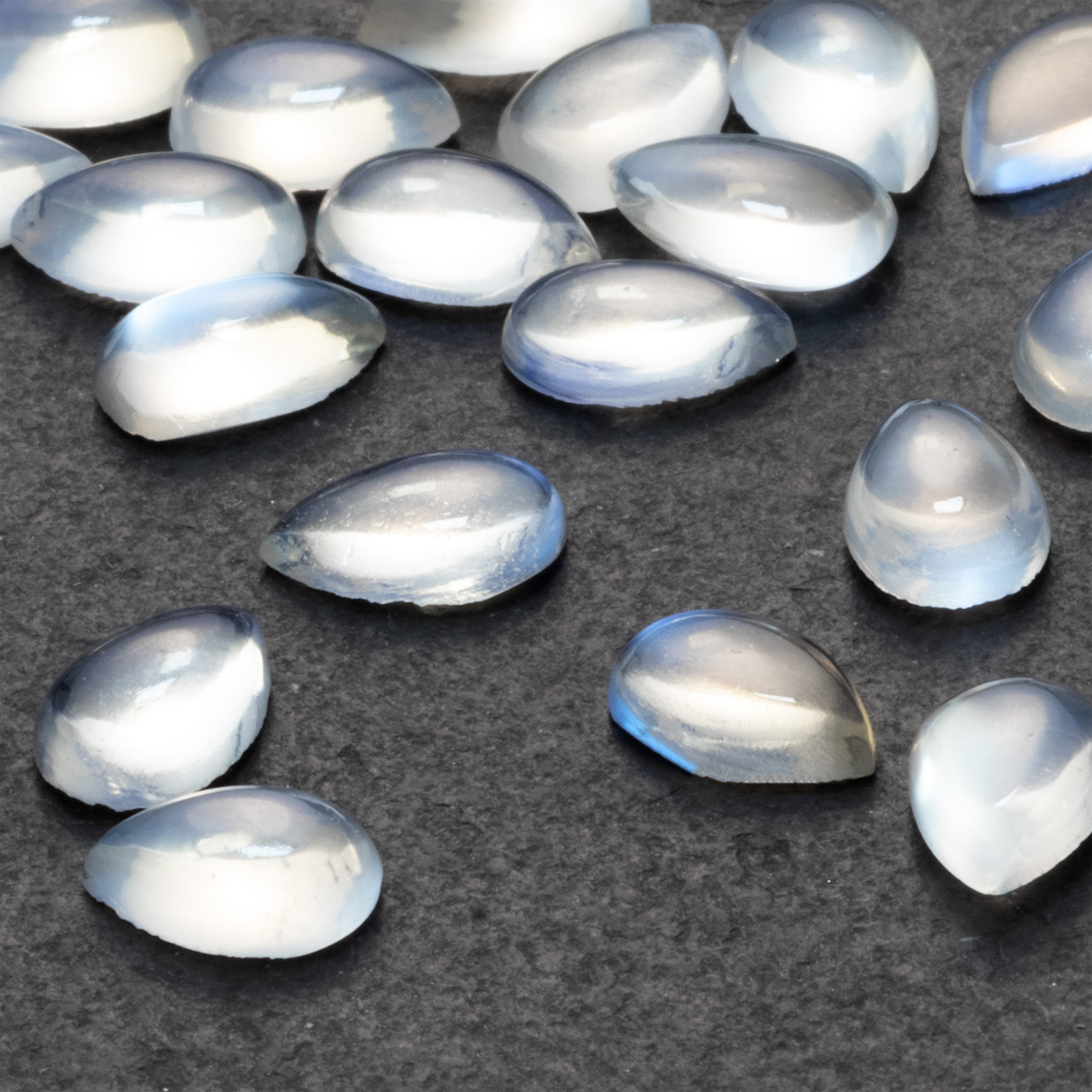 Blue Moonstone Cabochons