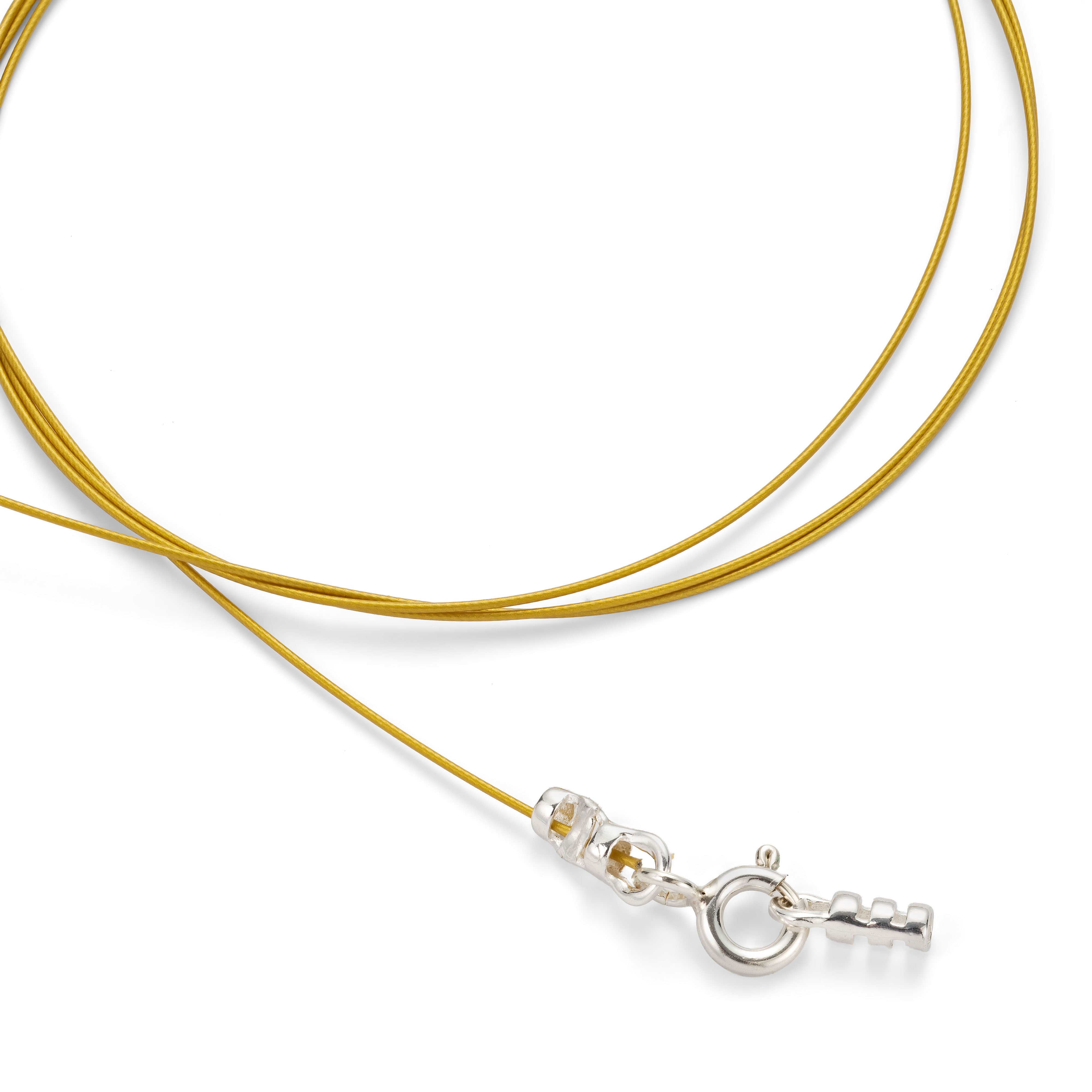 Necklet Wire For Beading With Sterling Silver Findings