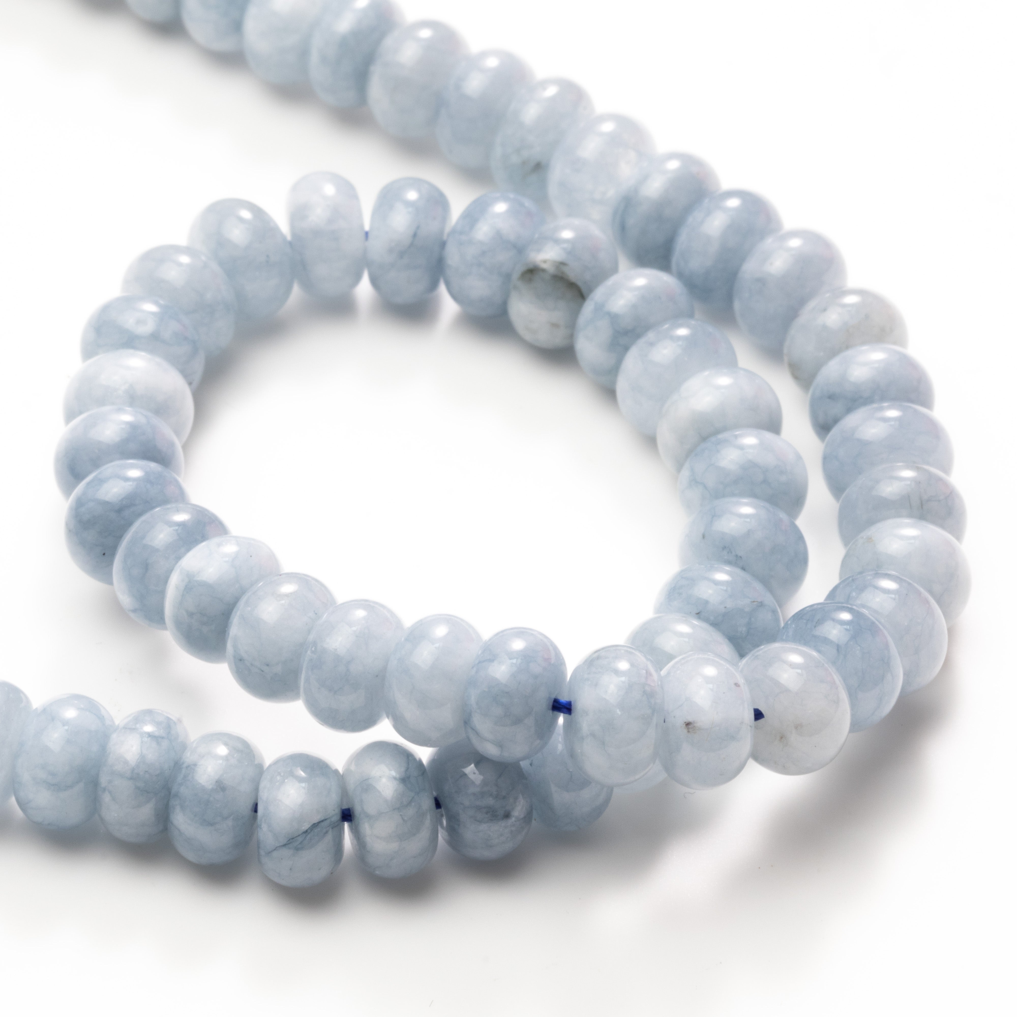 Jade Rondelle Beads