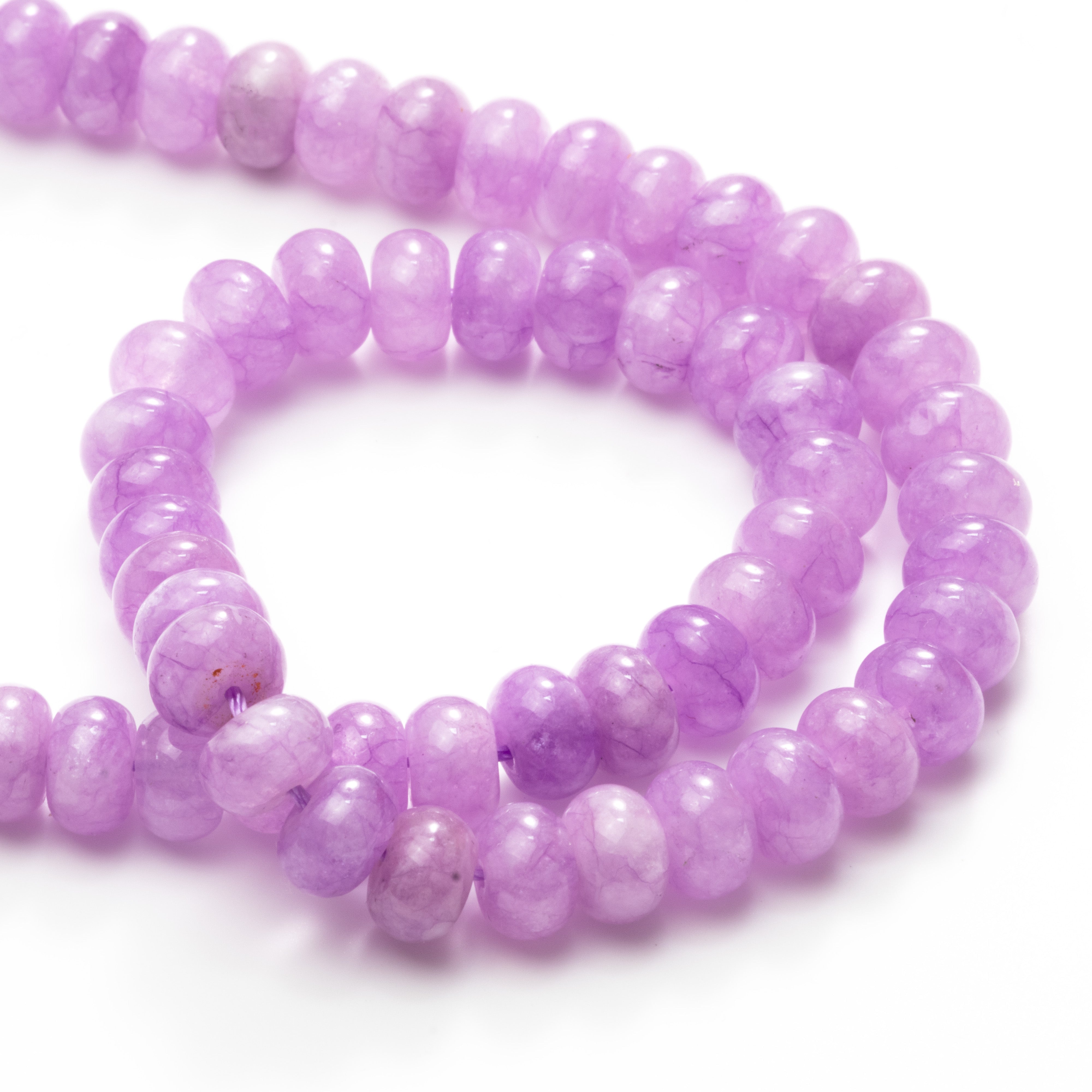 Jade Rondelle Beads