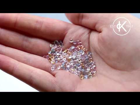 Rose Cut Sapphire Cabochons | Kernowcraft