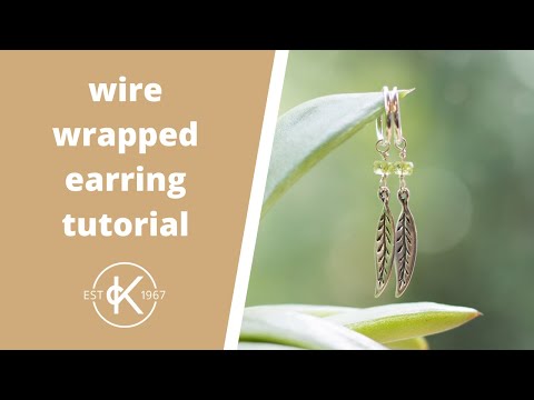 Beginner Jewellery Project: Hoop Earrings Tutorial | Kernowcraft