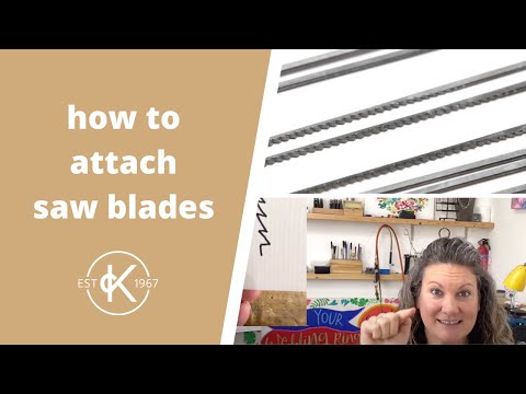 How To Attach Saw Blades To Jewellers Piercing Saw Frame | Top Tip Tuesday | Metalsmithing Tutorials