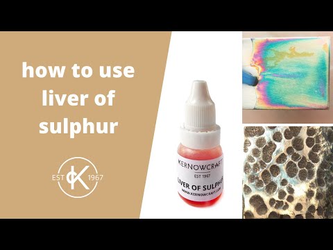 How To Create Patina With Liver Of Sulphur | Kernowcraft