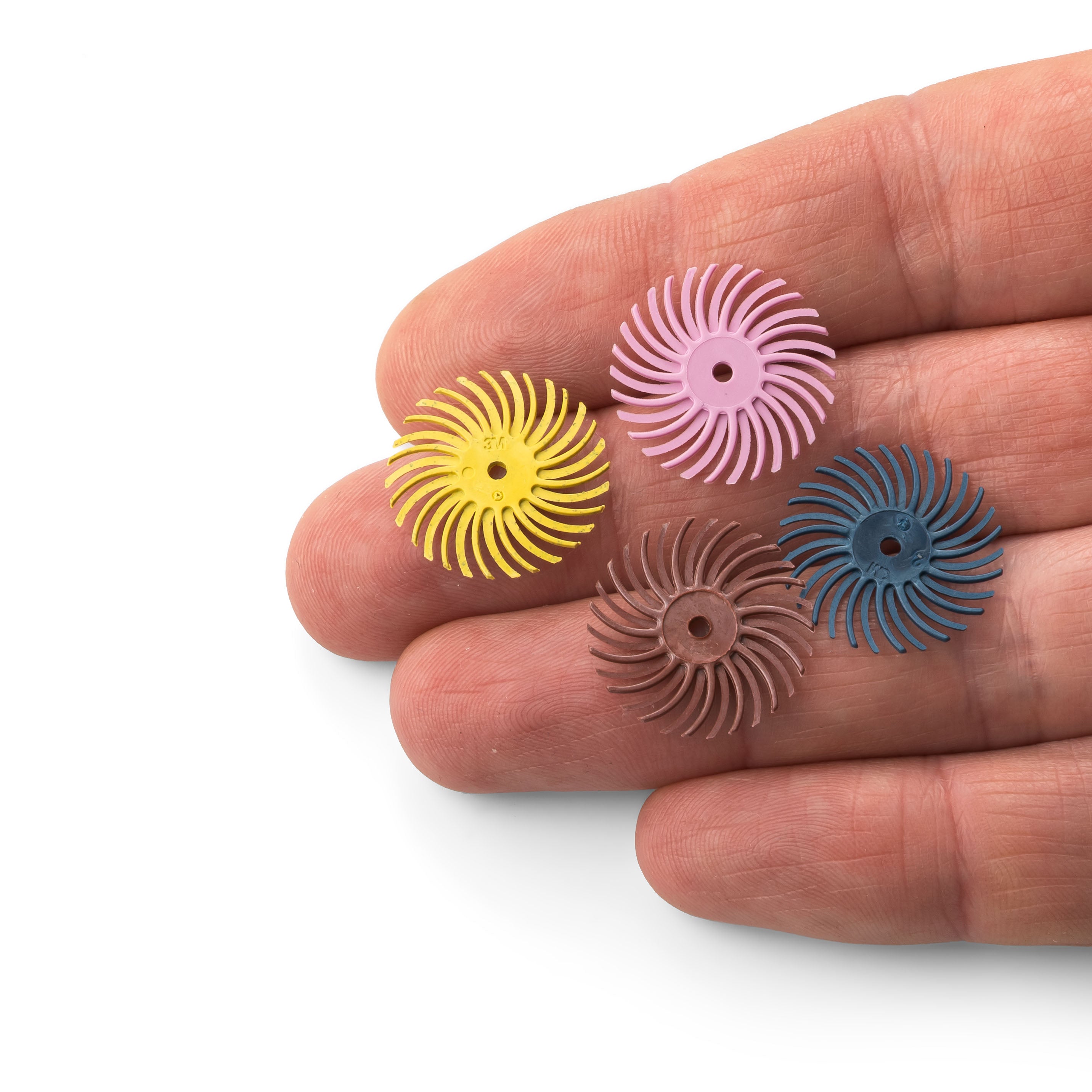 Radial Bristle Discs Pack Of 6