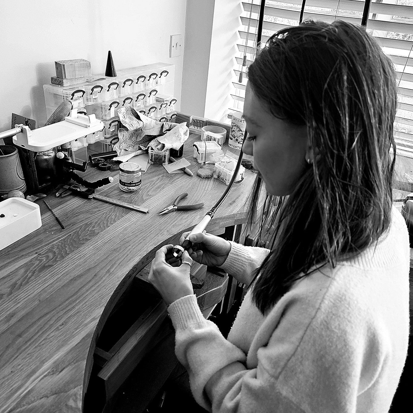 Talking Gold And Sand Casting With Billie Ellen Designs