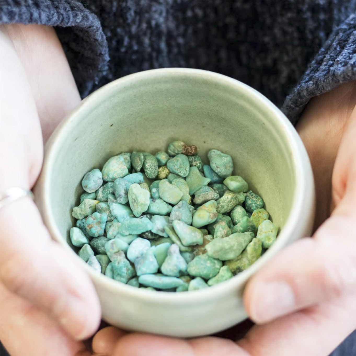 About 100% Untreated, Natural Turquoise