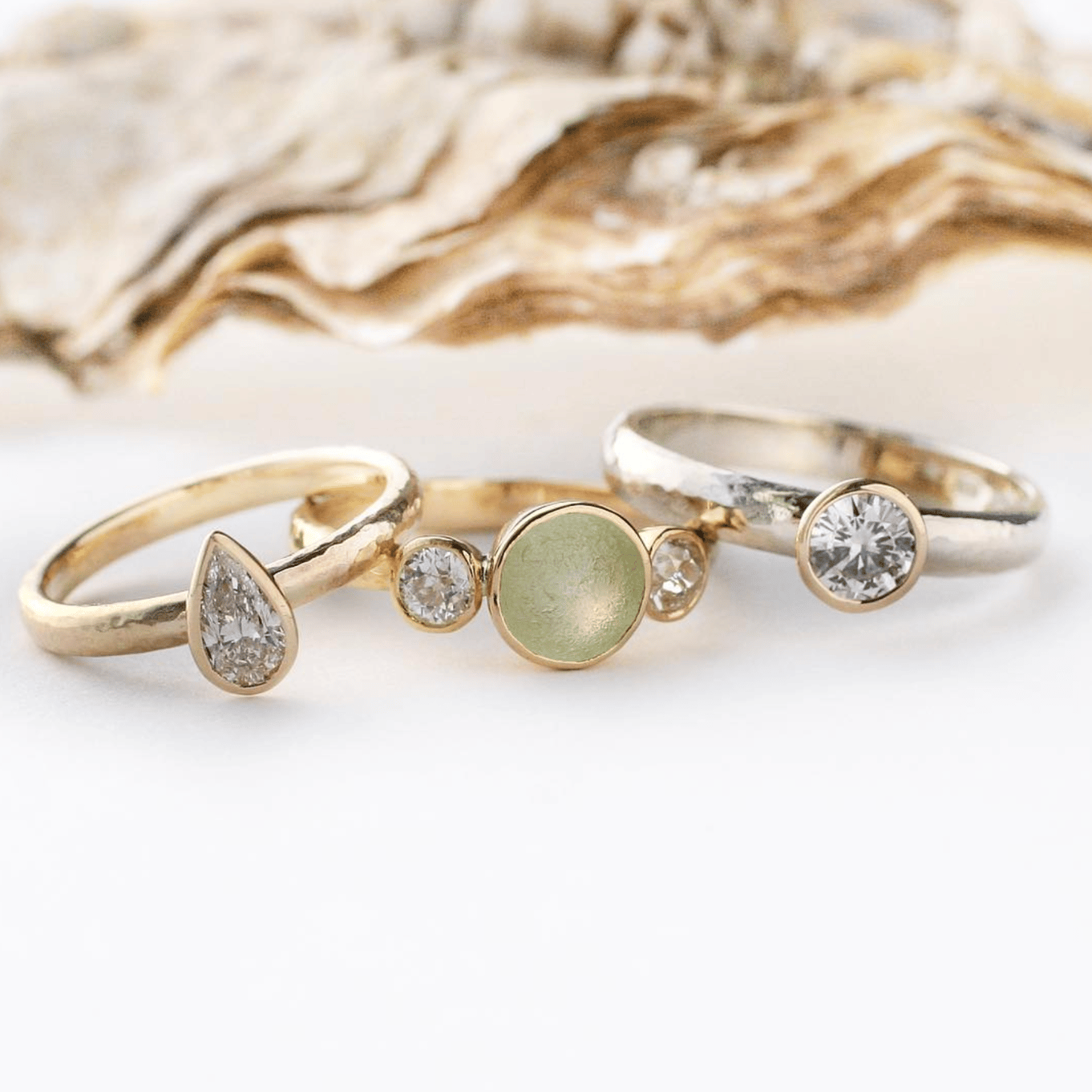 Combining Sea Glass & Diamonds With Glasswing Jewellery