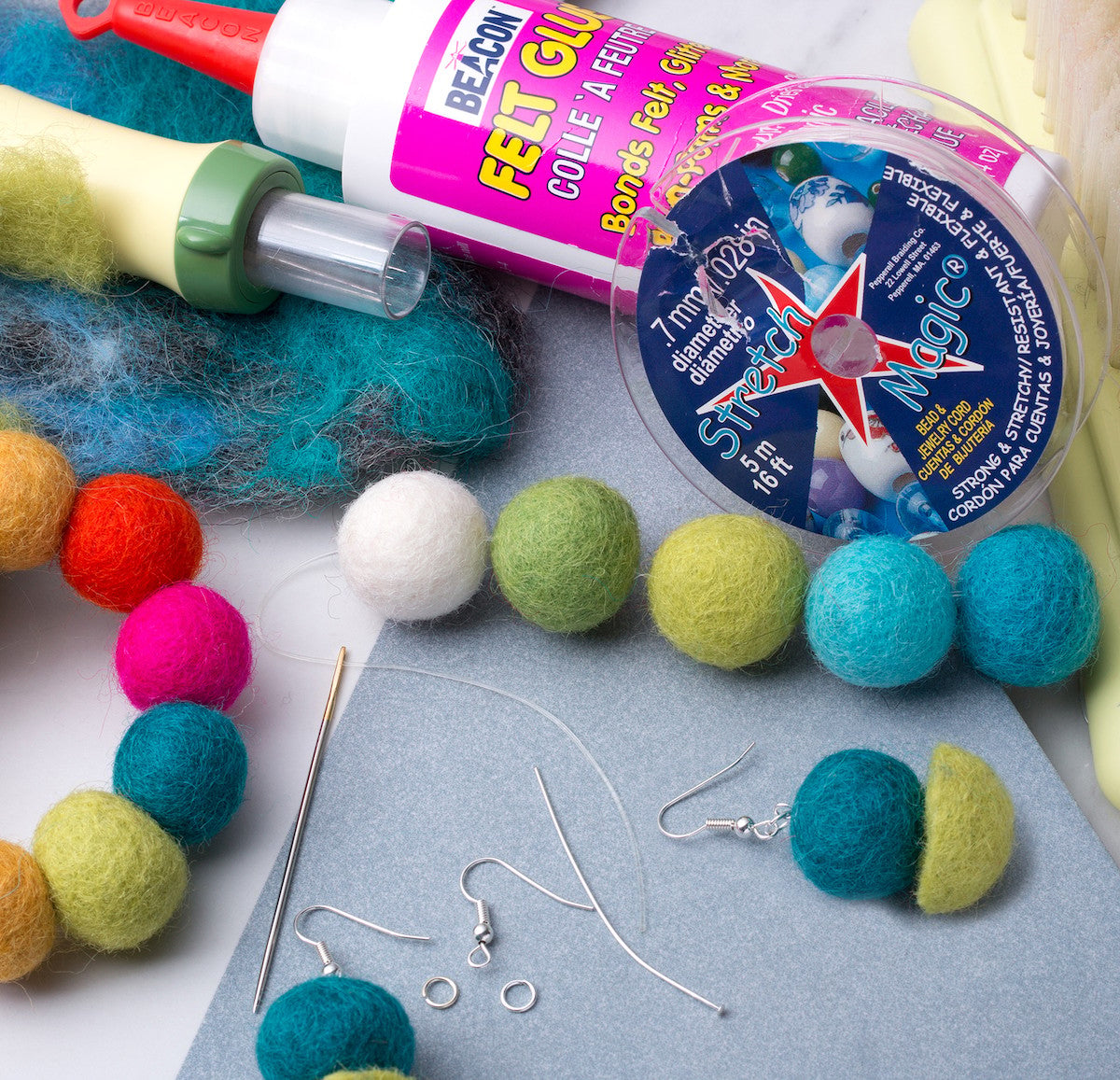 How To Make Felt Jewellery