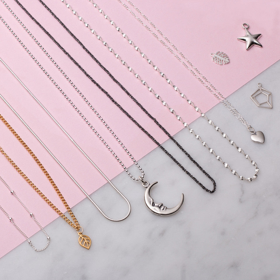 Types Of Chain For Jewellery Making & Necklet Chain Length Guide