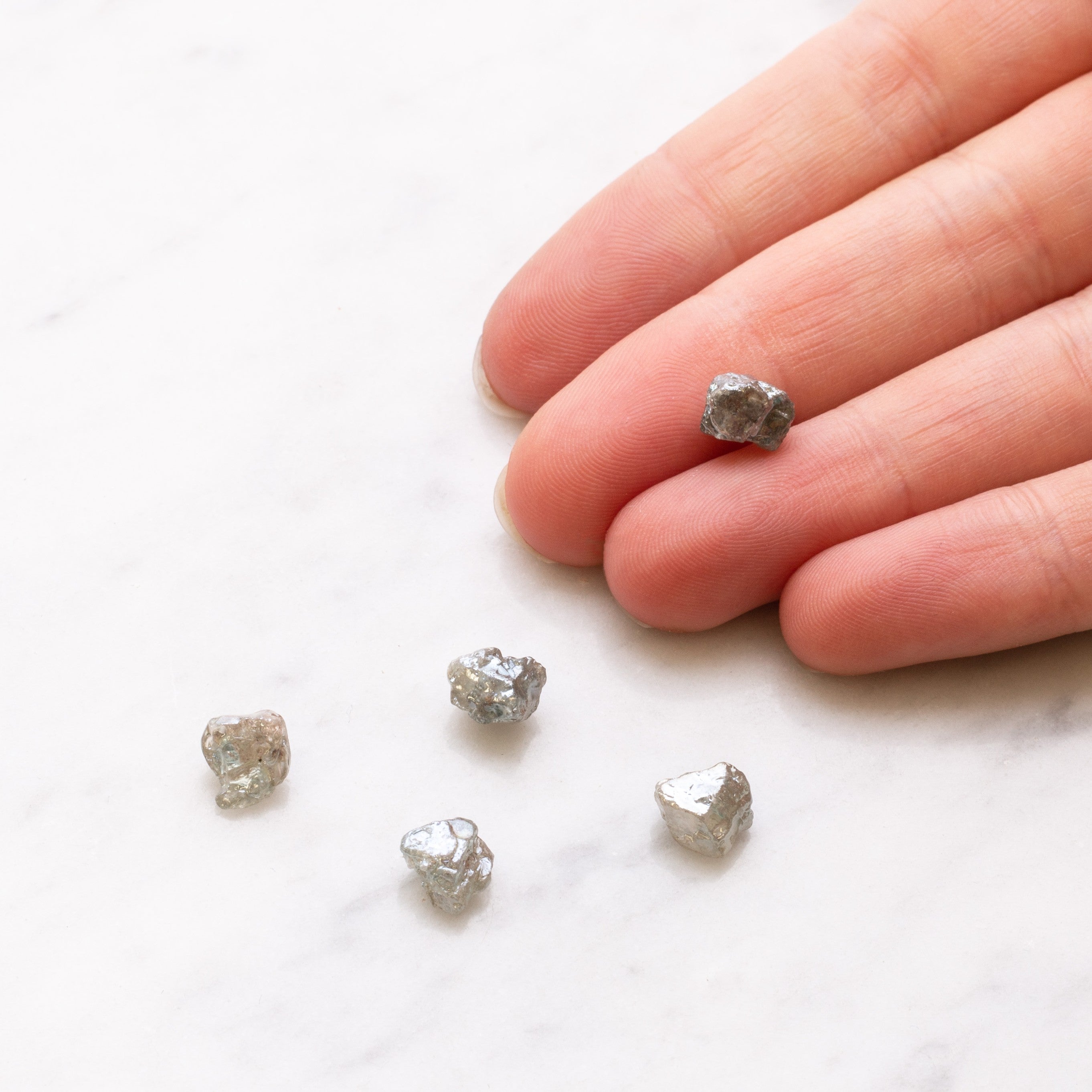 Mystic Coated Sapphire Nugget Beads Approx 5mm