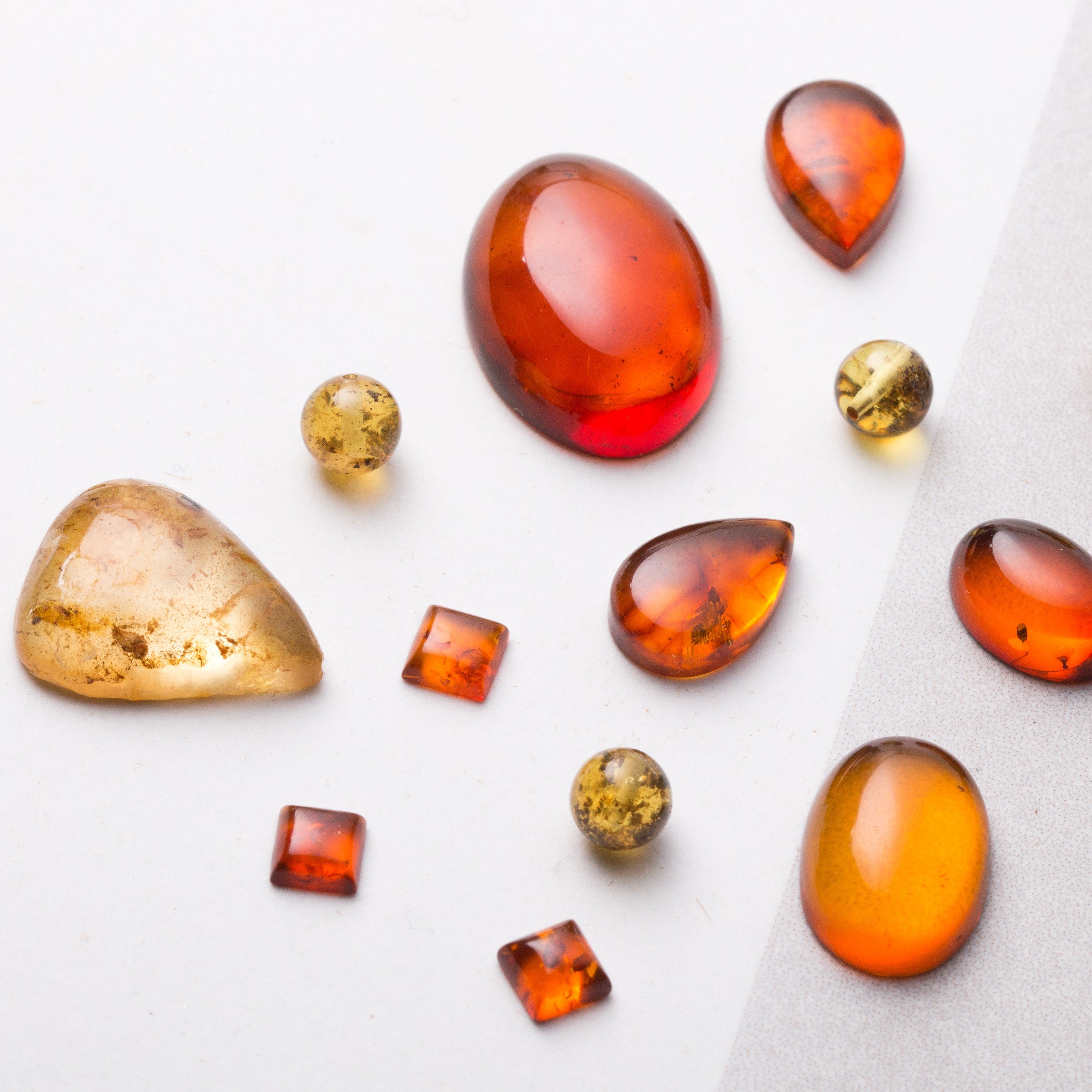 Amber Cabochons