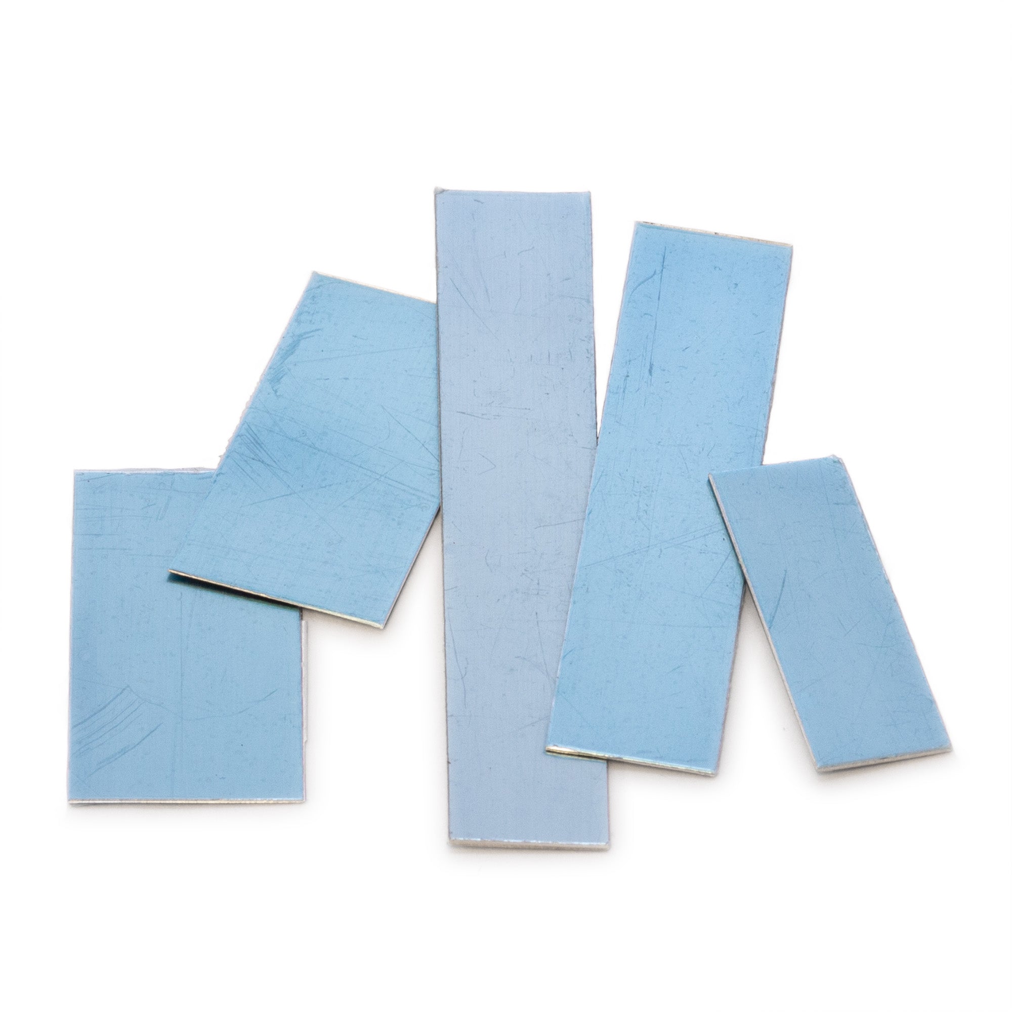 Assorted Mixed Gauge Sterling Silver Sheet Pack Approx 10G 2 Gauges