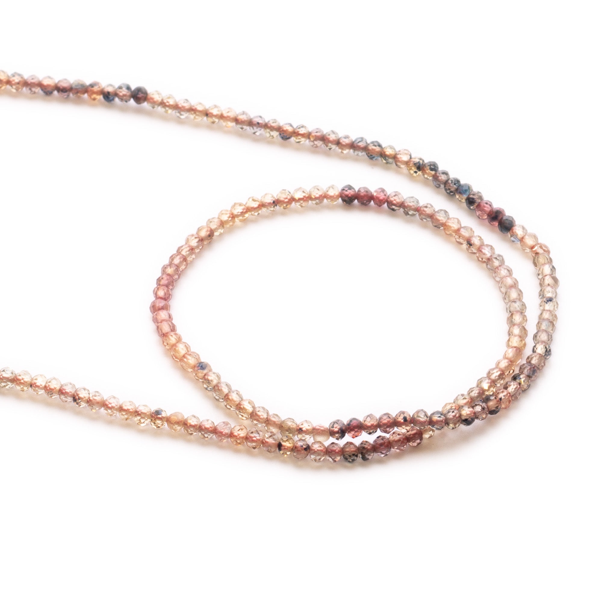 Spinel Micro Faceted Rondelle Beads Approx 2mm