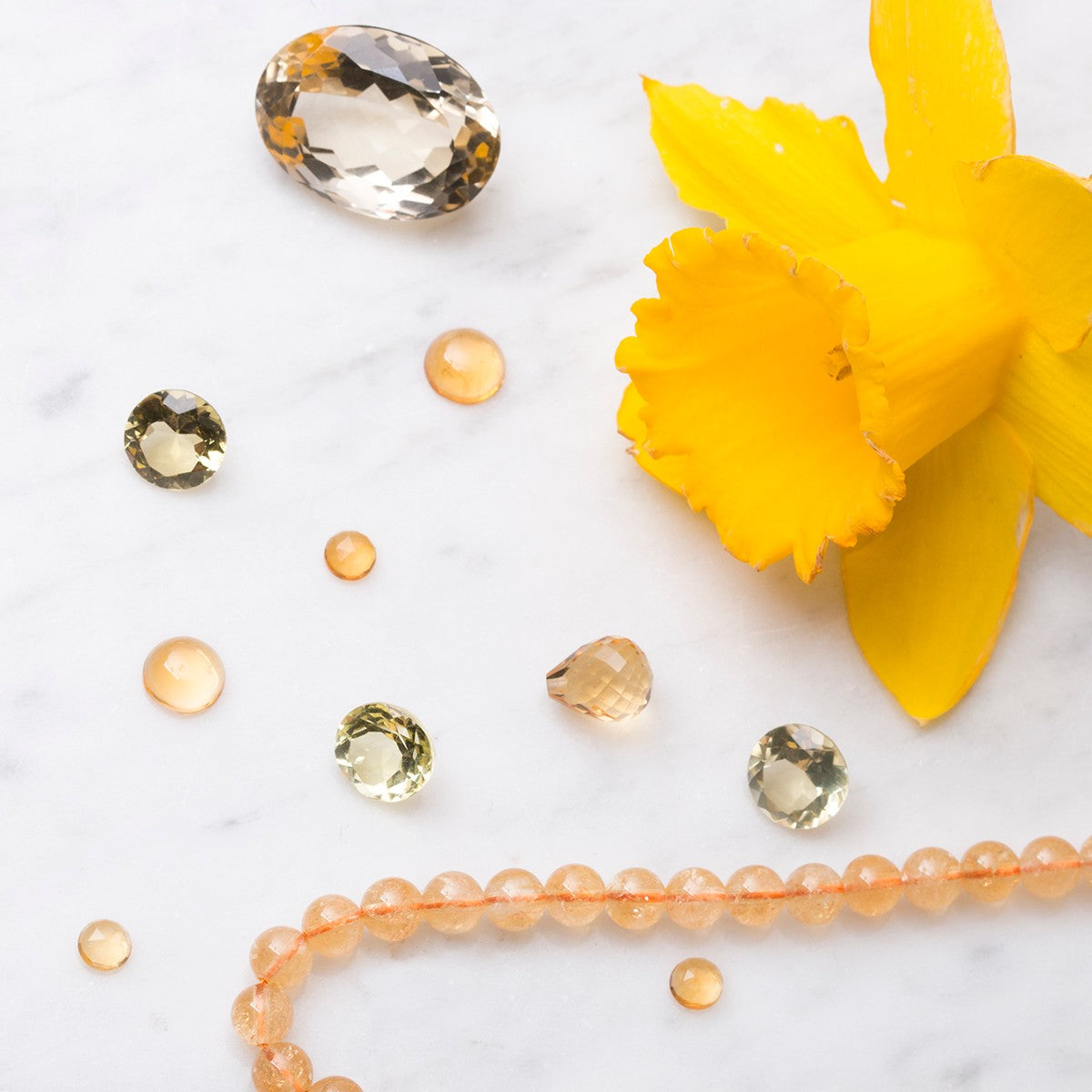 Citrine Top Drilled Faceted Teardrop Briolette Beads 13x9mm Teardrop