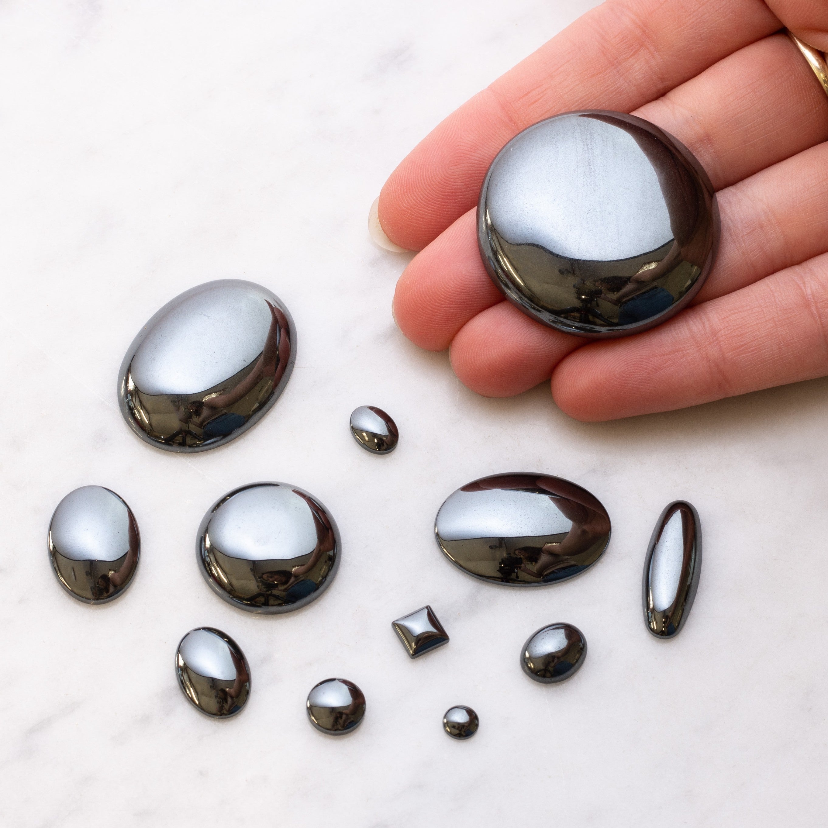 Hematite Cabochons