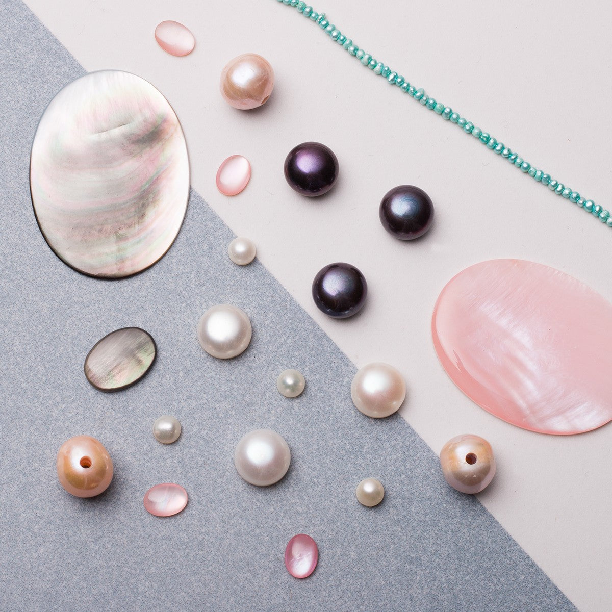 Black Lip Pearl Cabochons