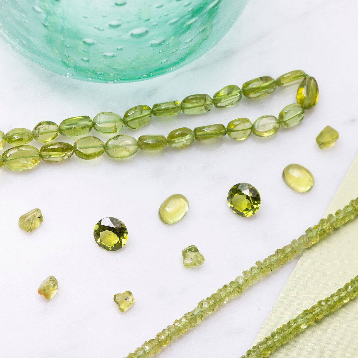 Peridot Cabochons