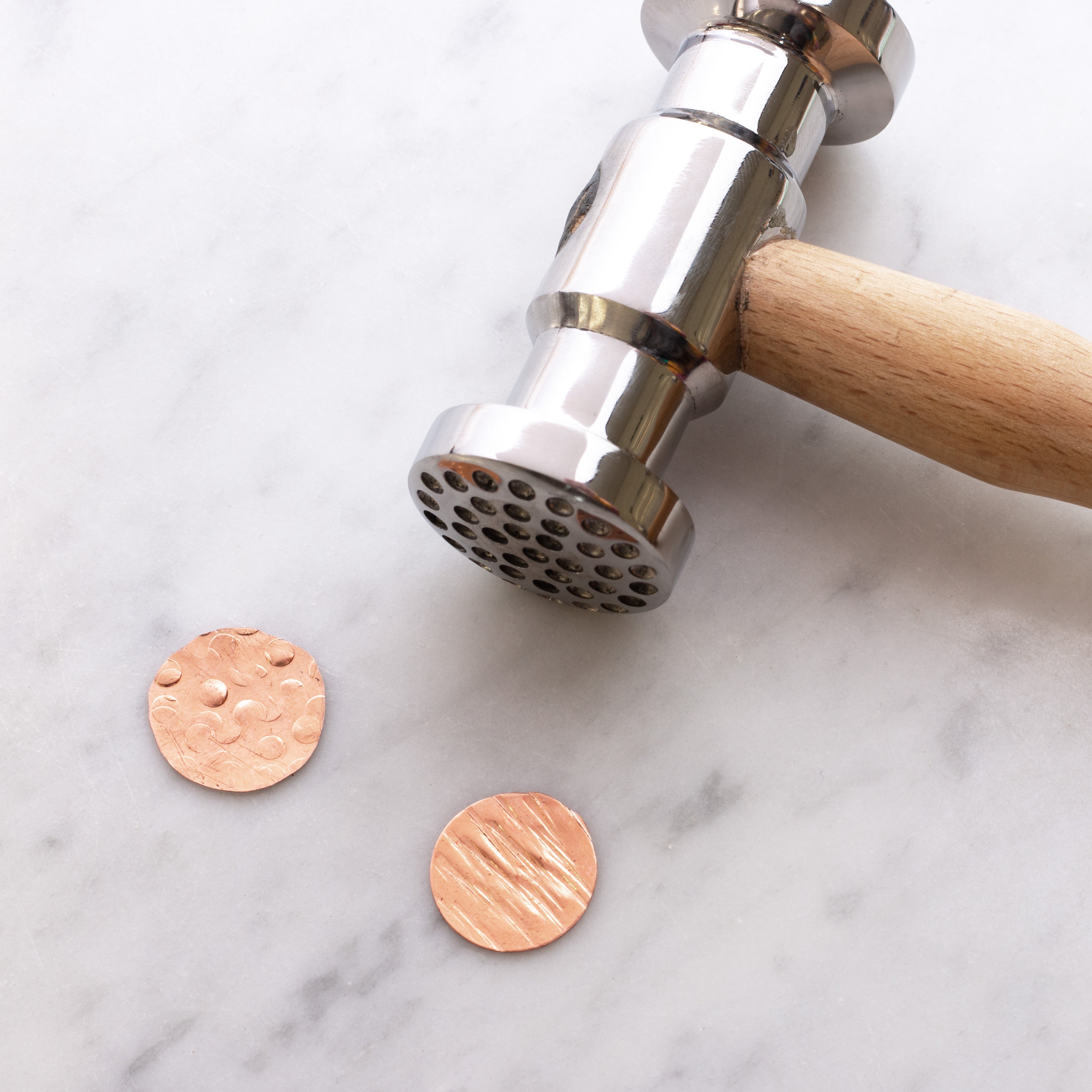 Patterned Texturing Hammer Thin Stripes And Spots