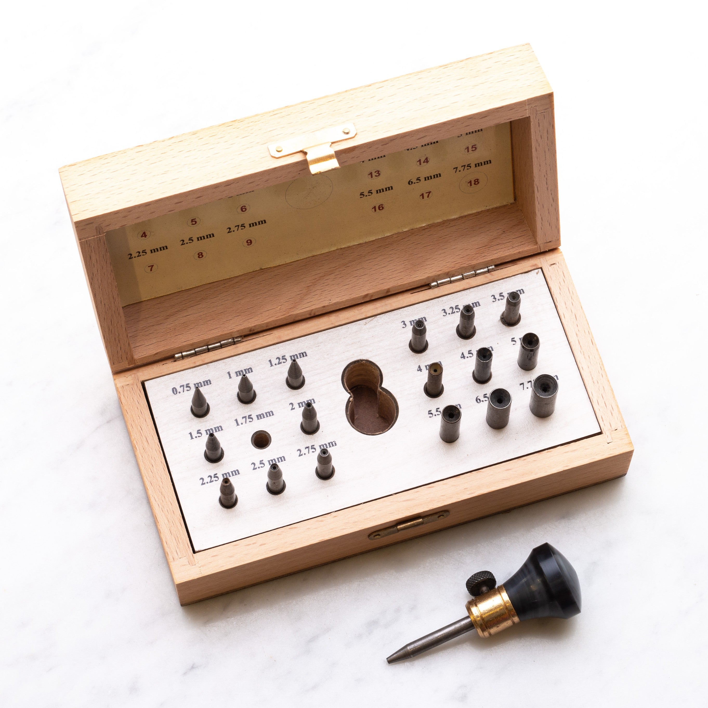Bezel Stone Setting Punch Set Set Of 18