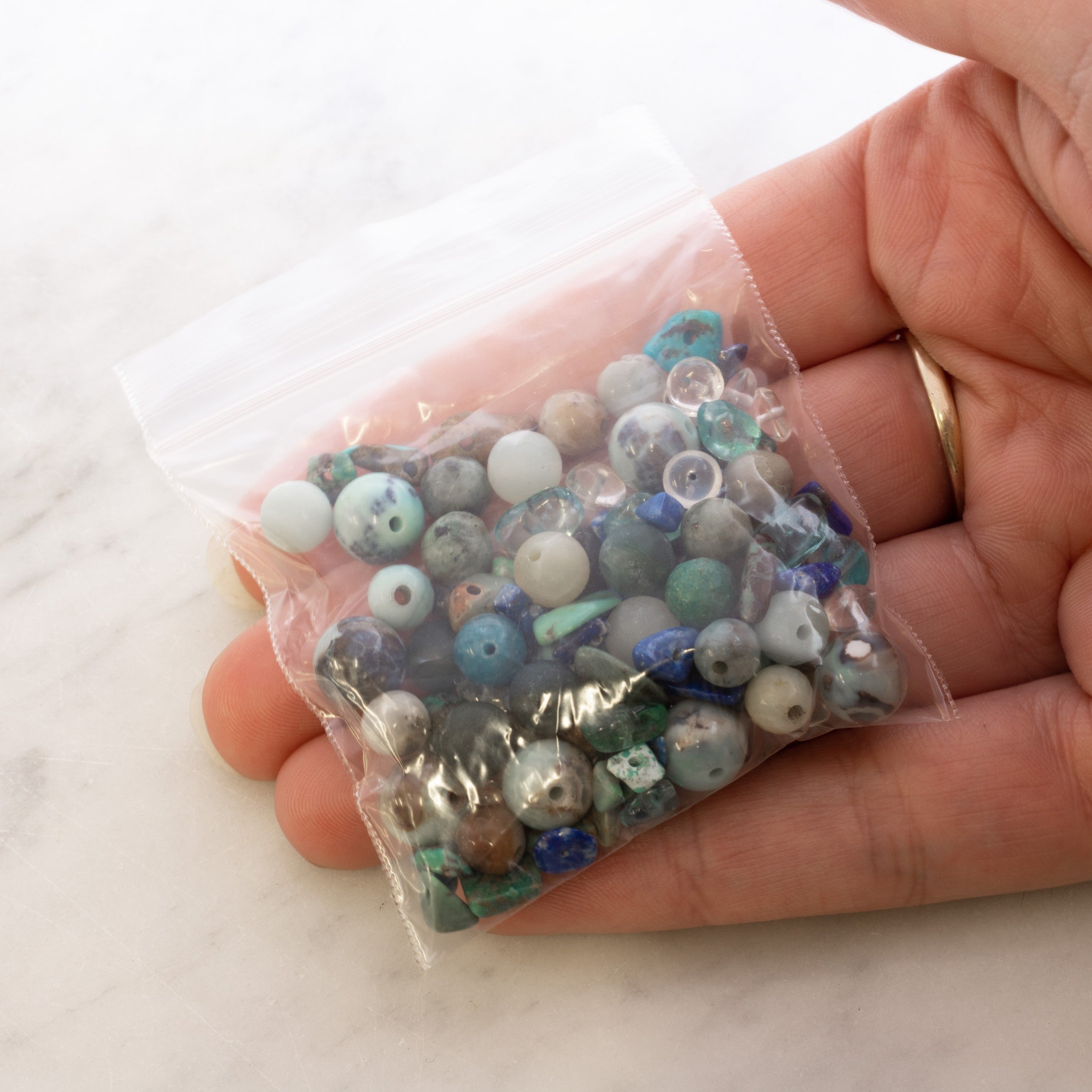 Mixed Gemstone Bead Pack Approx 25g