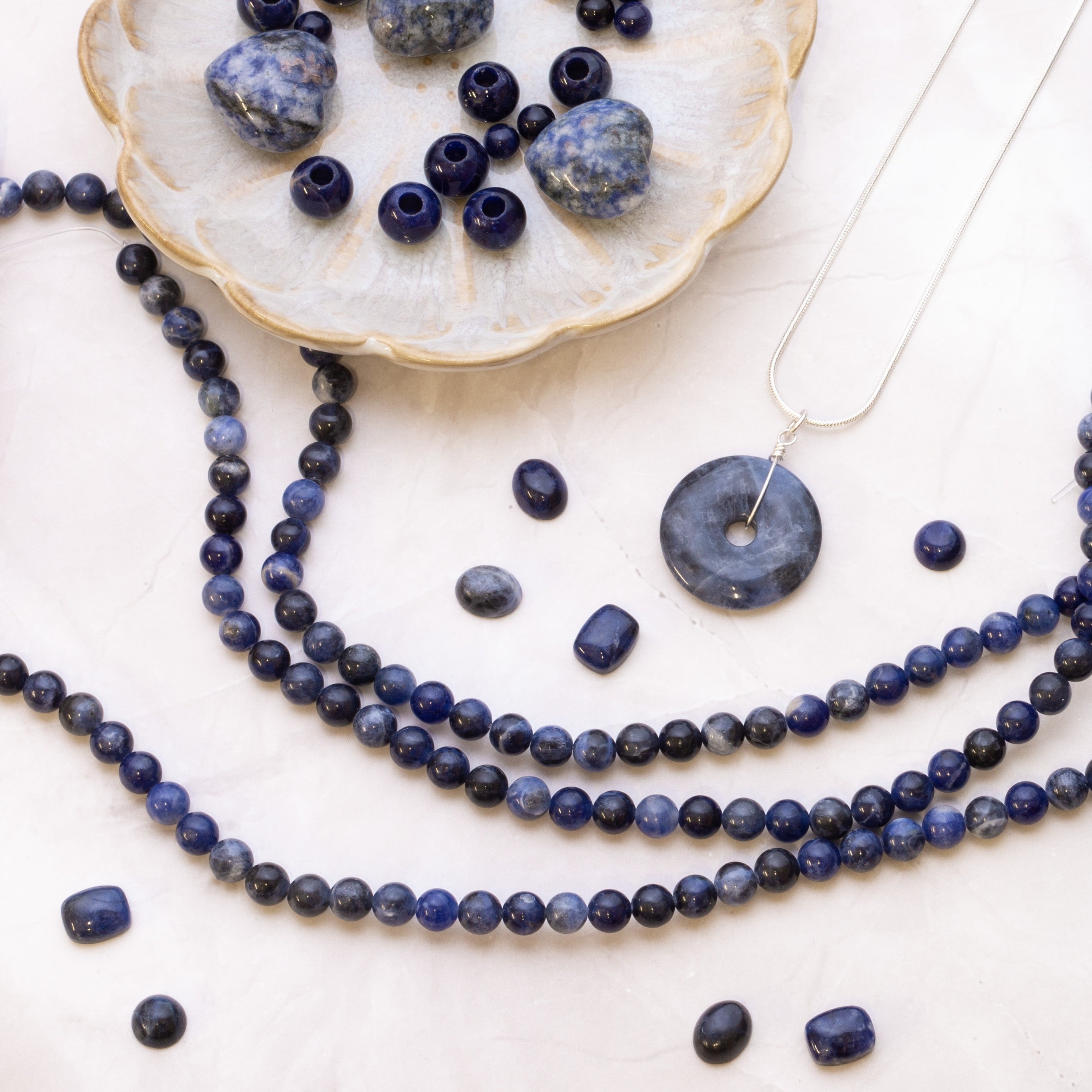 Sodalite Round Beads