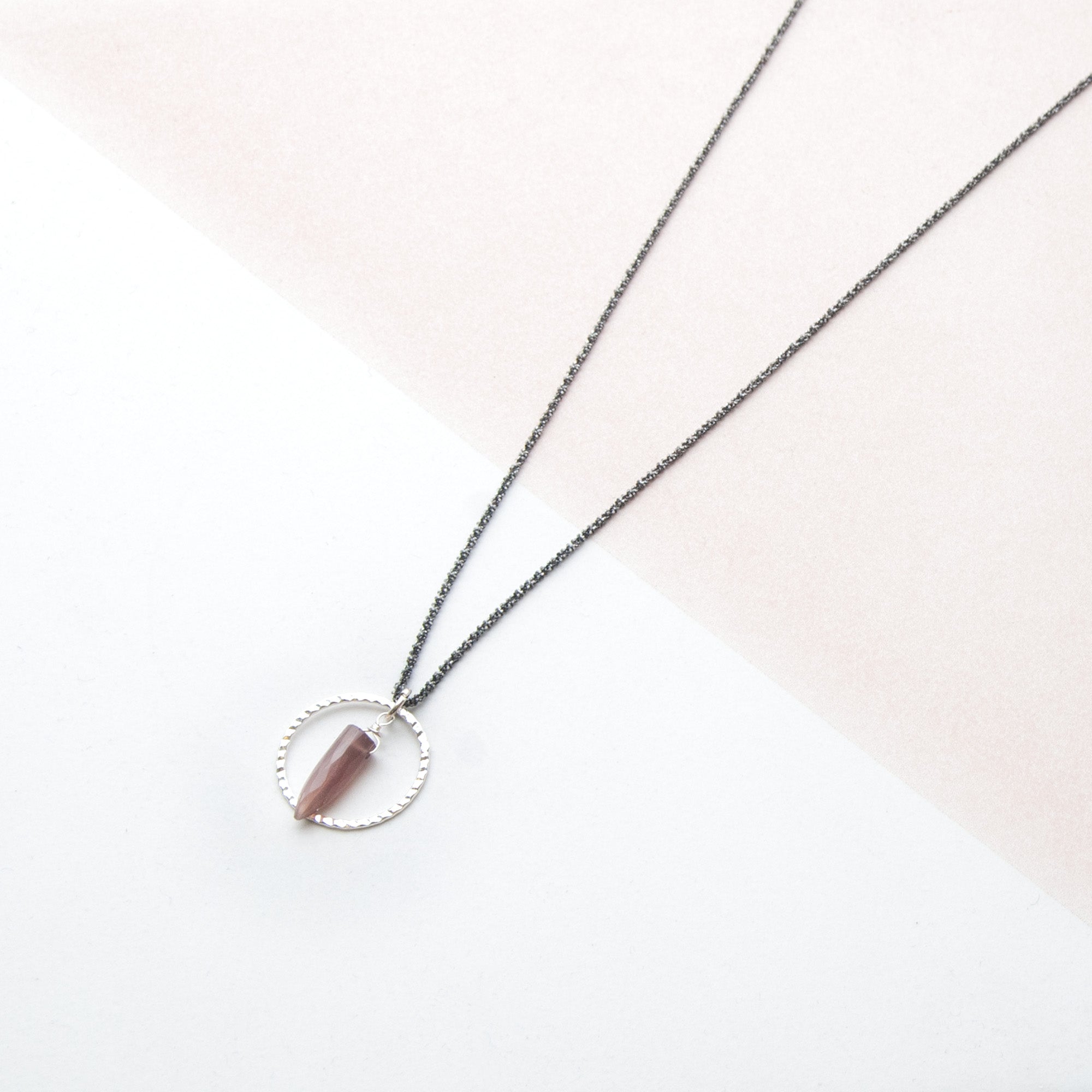 Chocolate Moonstone Faceted Bullet Shaped Beads Approx 15x5mm