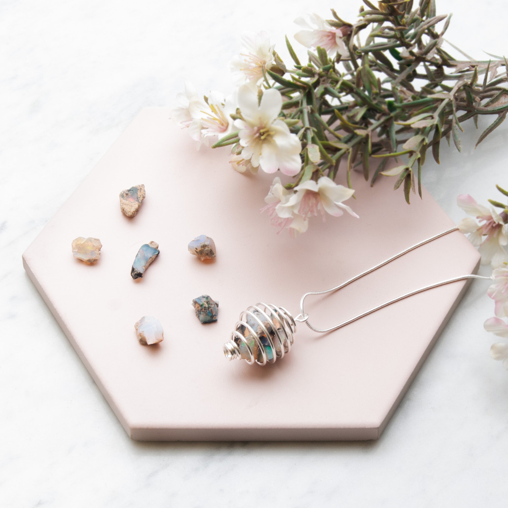 Natural Ethiopian Opal Rough Nuggets Undrilled