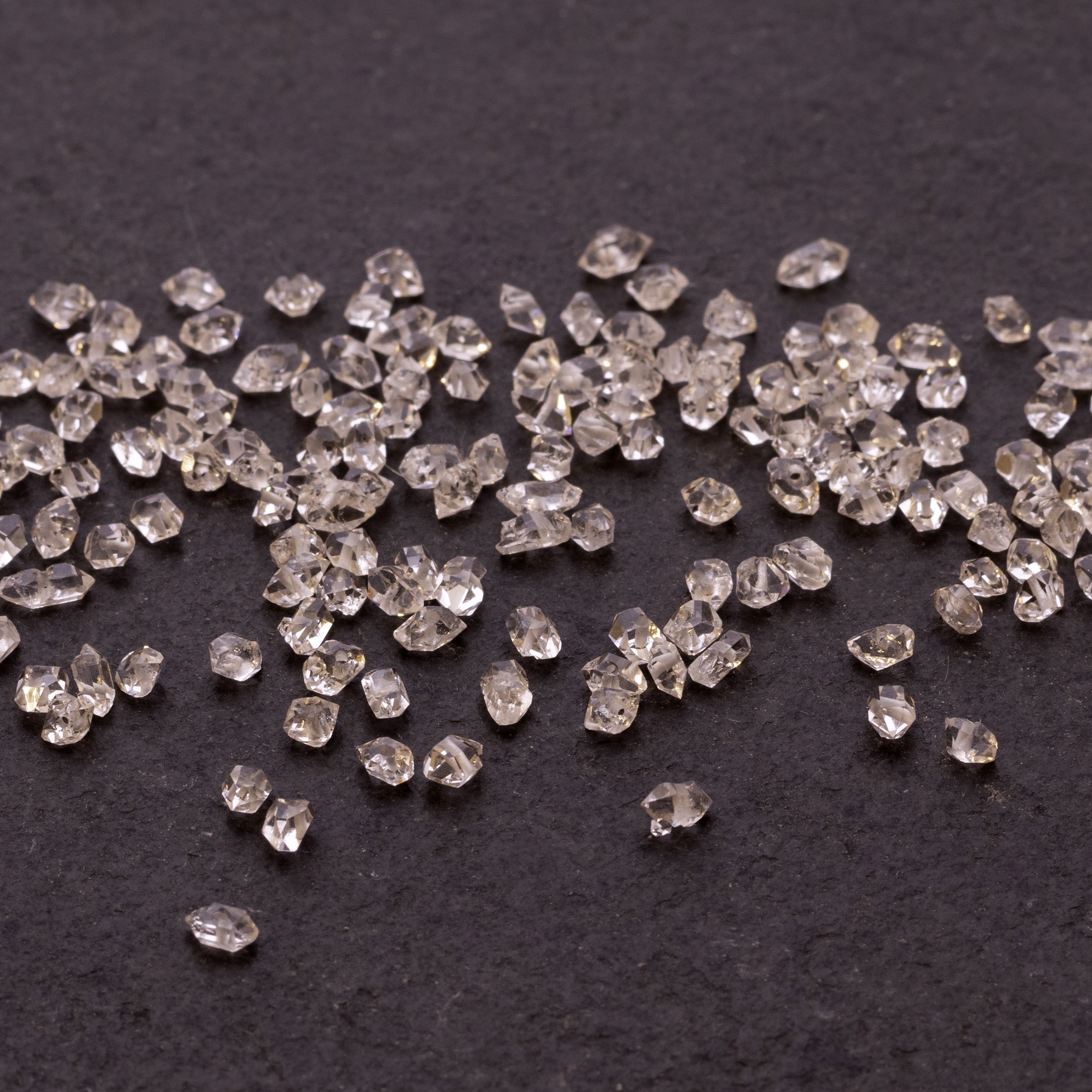Herkimer Diamond Quartz Beads Approx 2.5mm