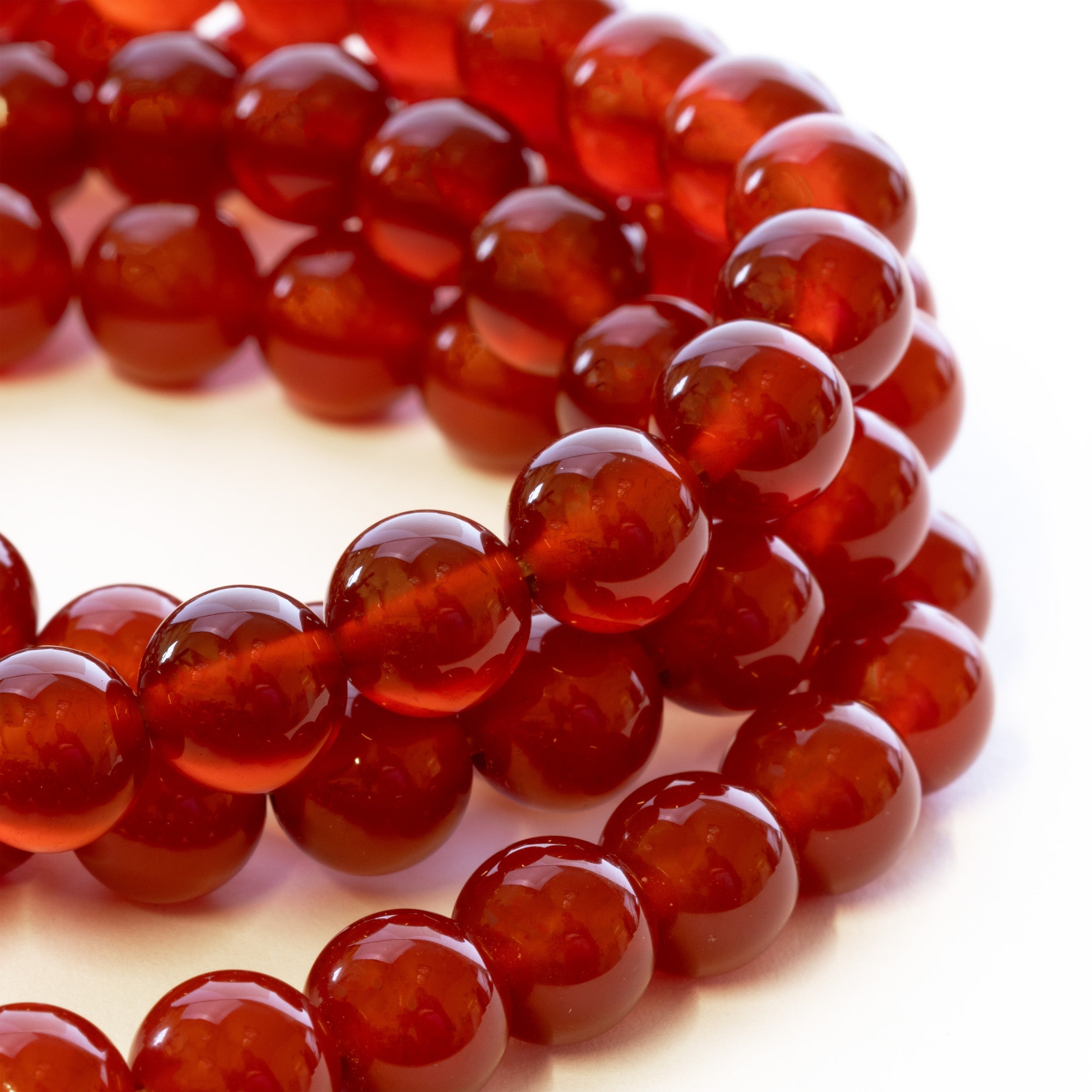 Carnelian Round Beads
