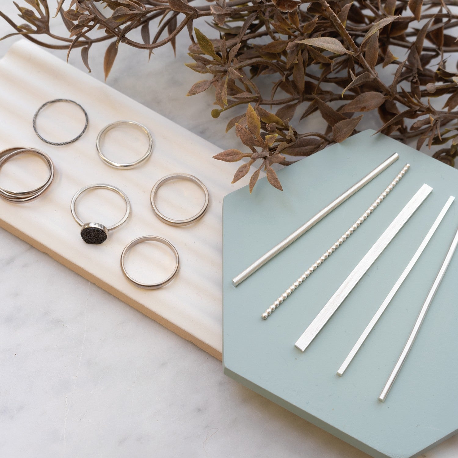 Sterling Silver Ring Blank Wire Pack