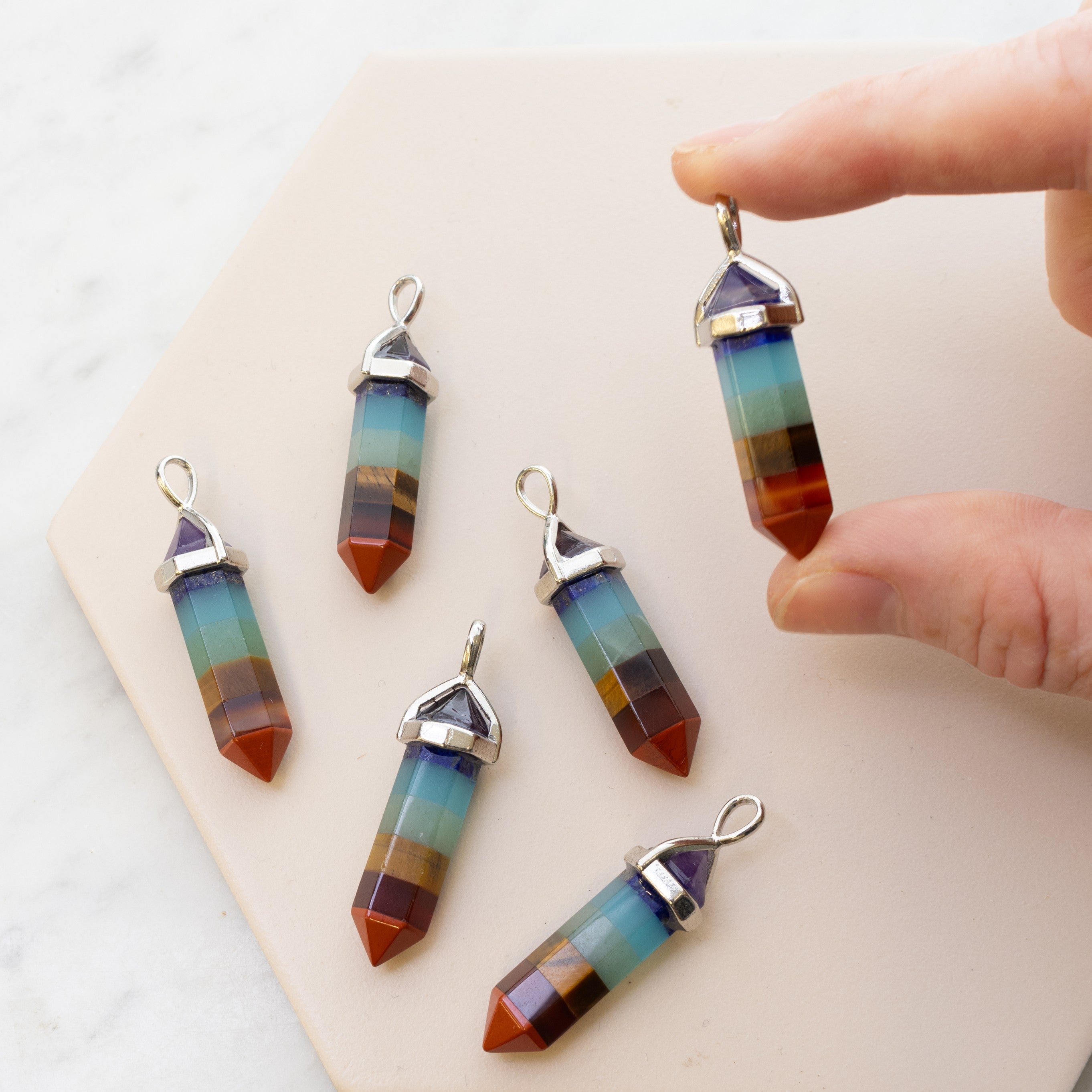 Ready To Wear Chakra Point Pendants