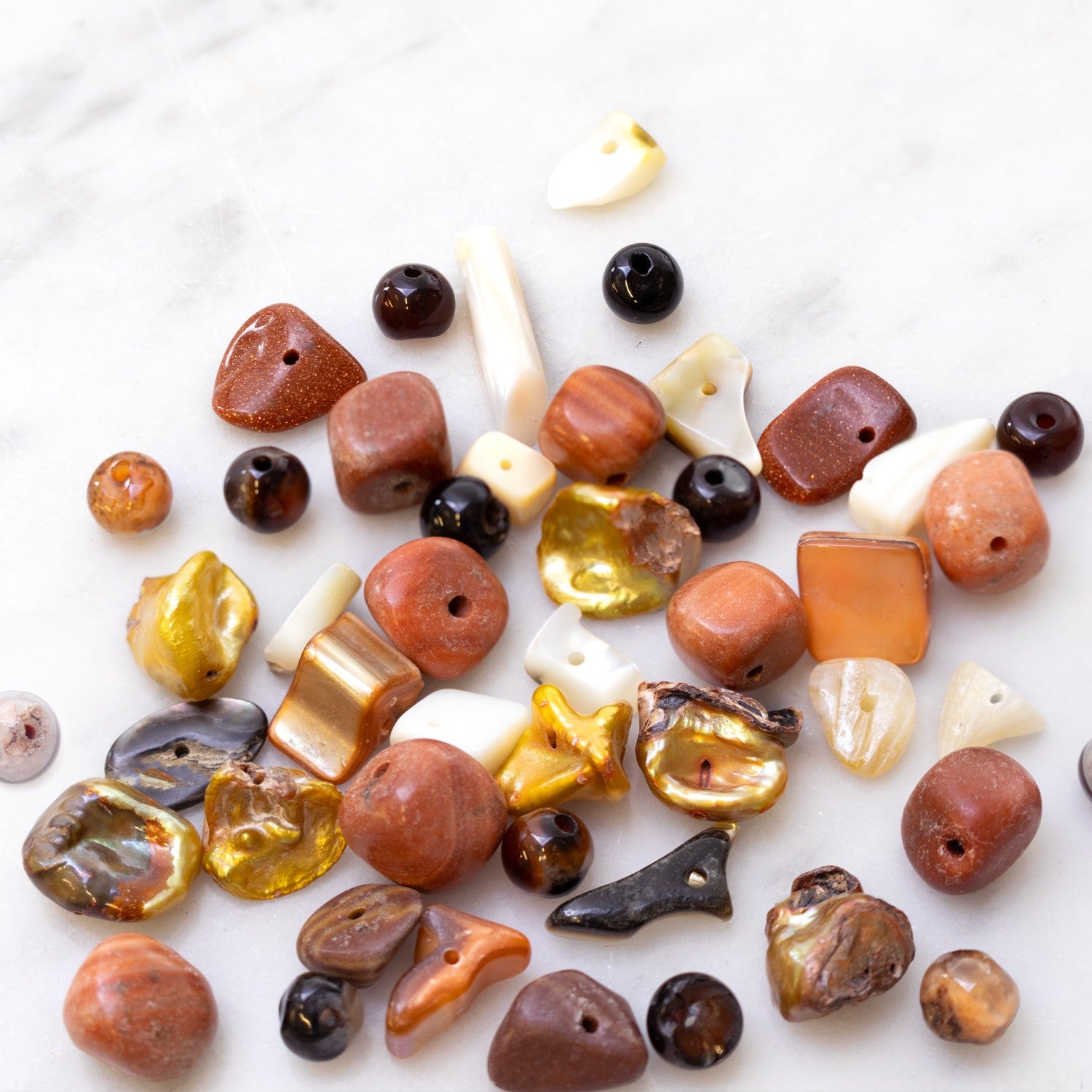 Beachcomber Mixed Gemstone Bead Pack Approx 25g