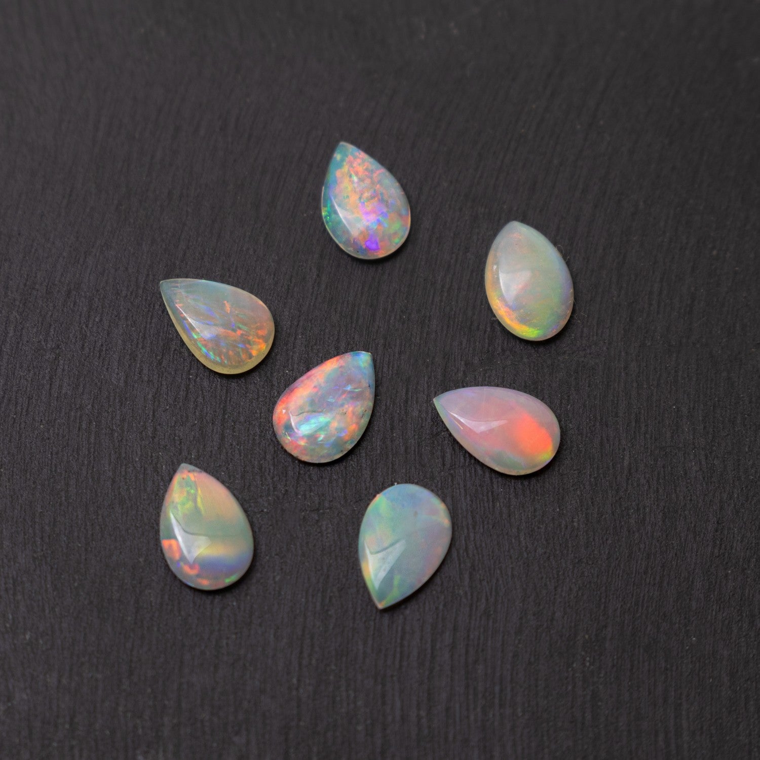 Lightning Ridge Freeform Opal Approx 6x4mm Teardrop