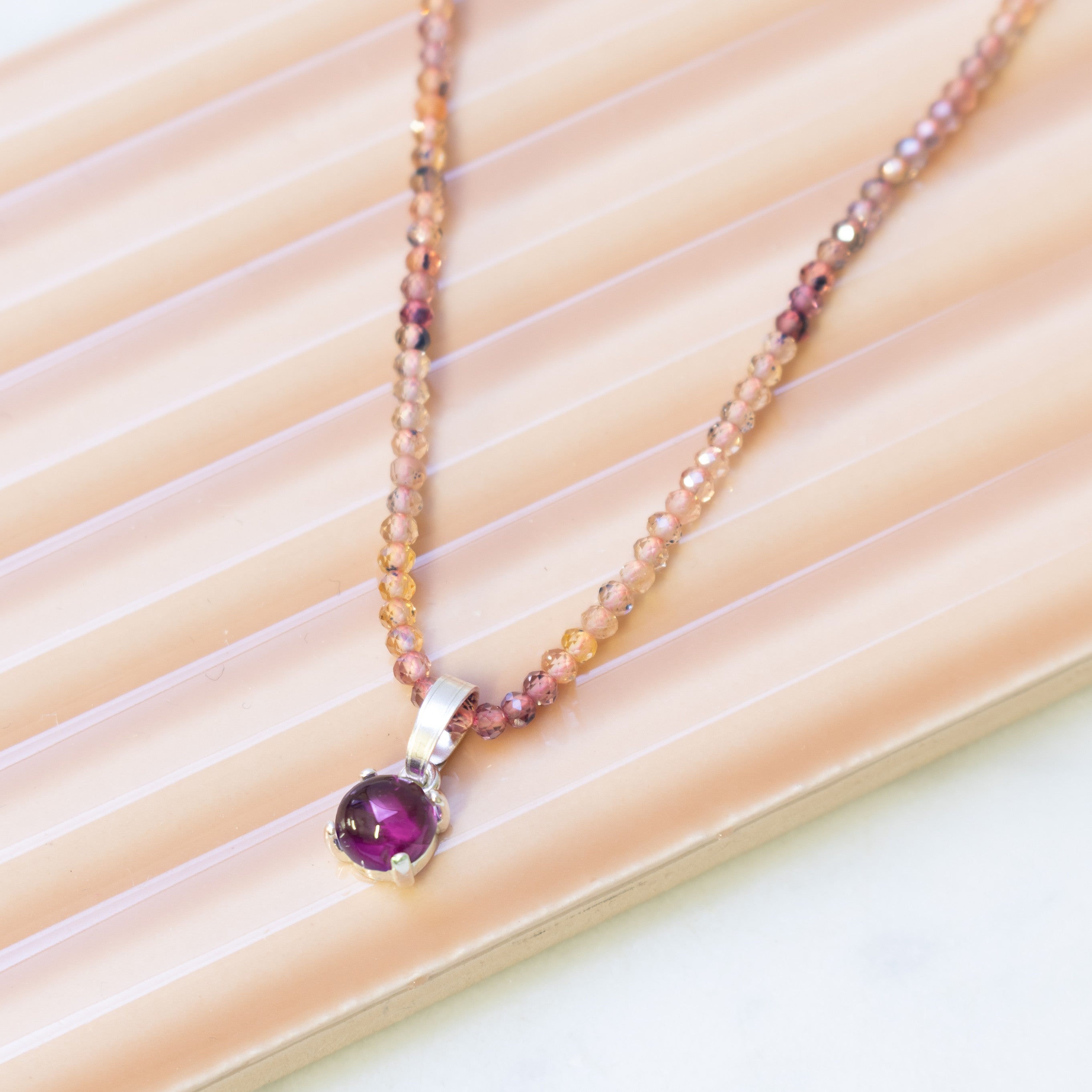 Spinel Micro Faceted Rondelle Beads Approx 2mm