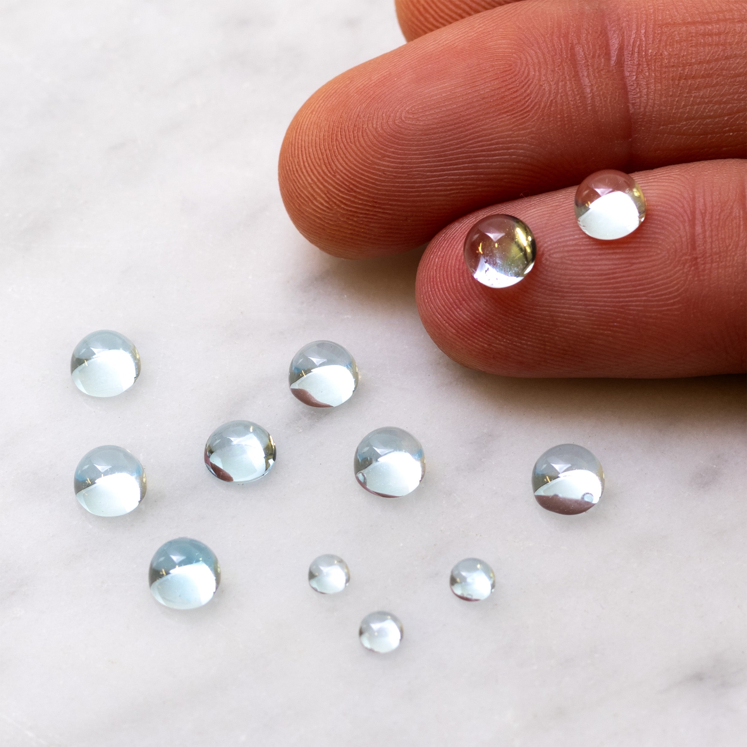 Sky Blue Topaz Cabochons