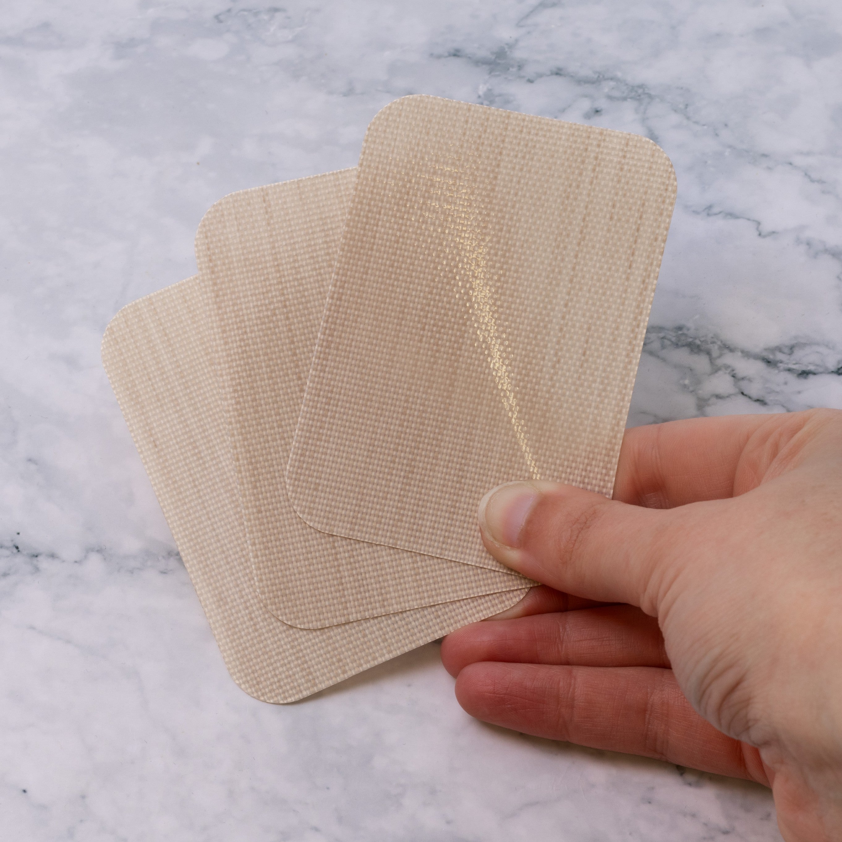 Tuff Non-Stick Cards For Silver Clay pk3