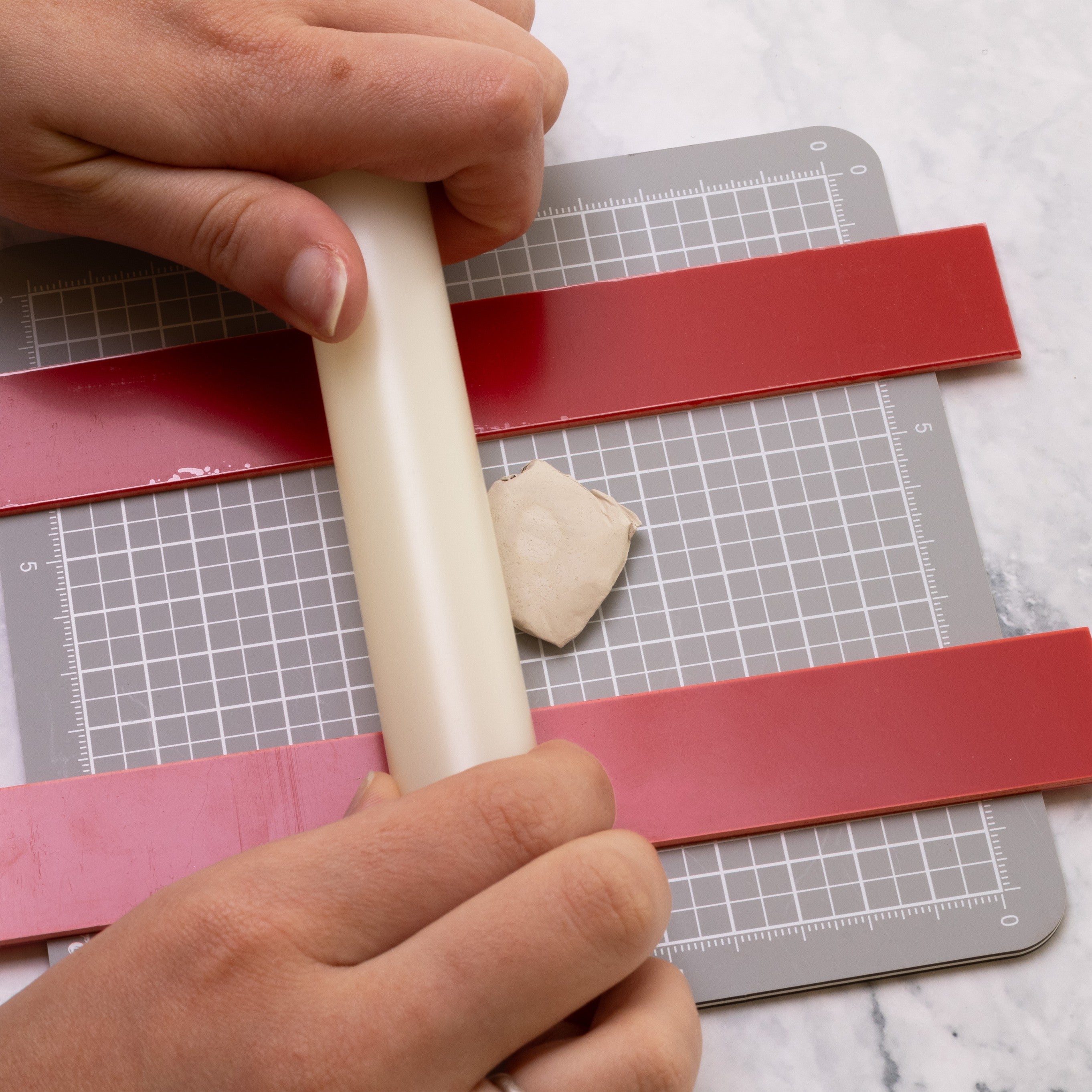 Silver Clay Work Surface