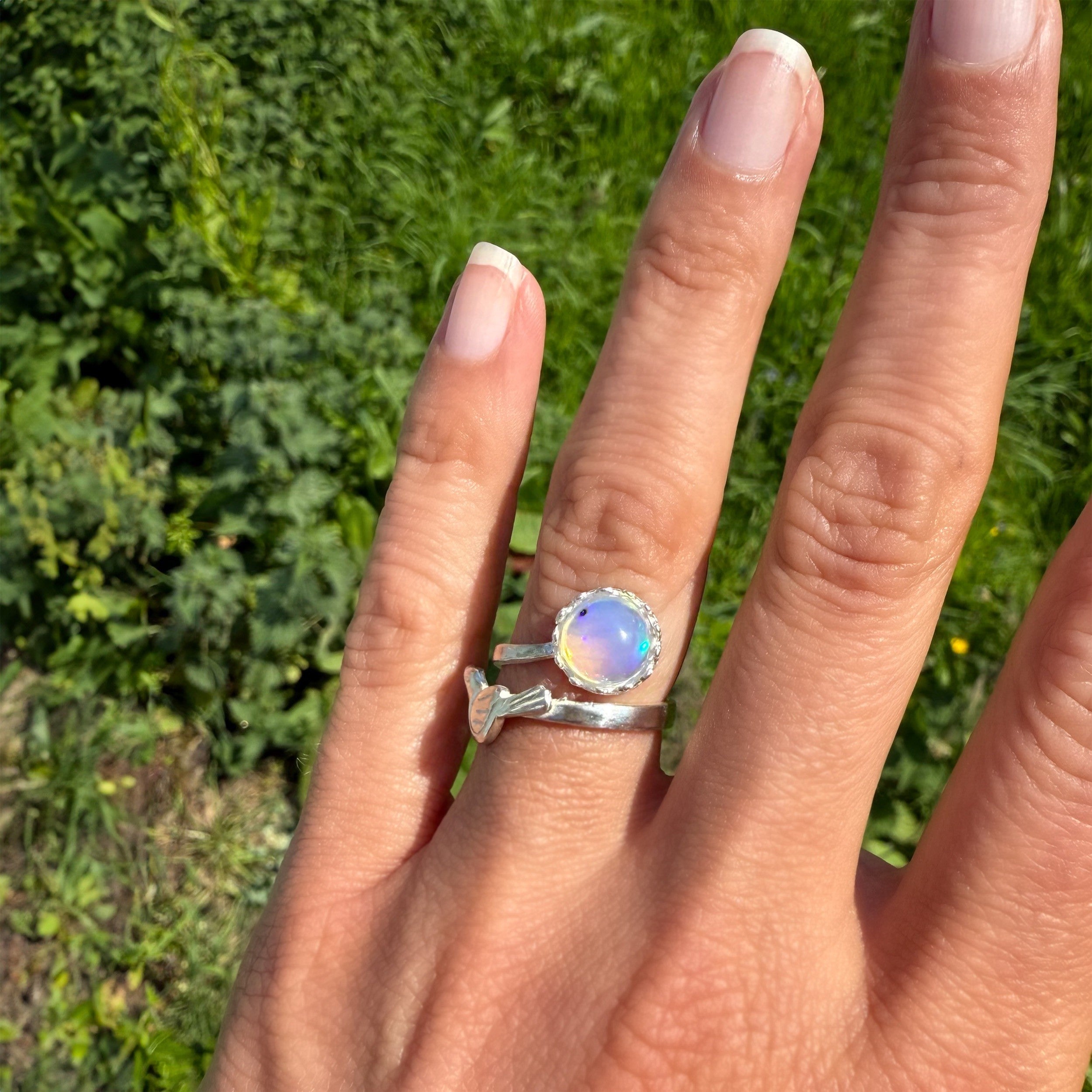 Ethiopian Opal Blue Cabochons