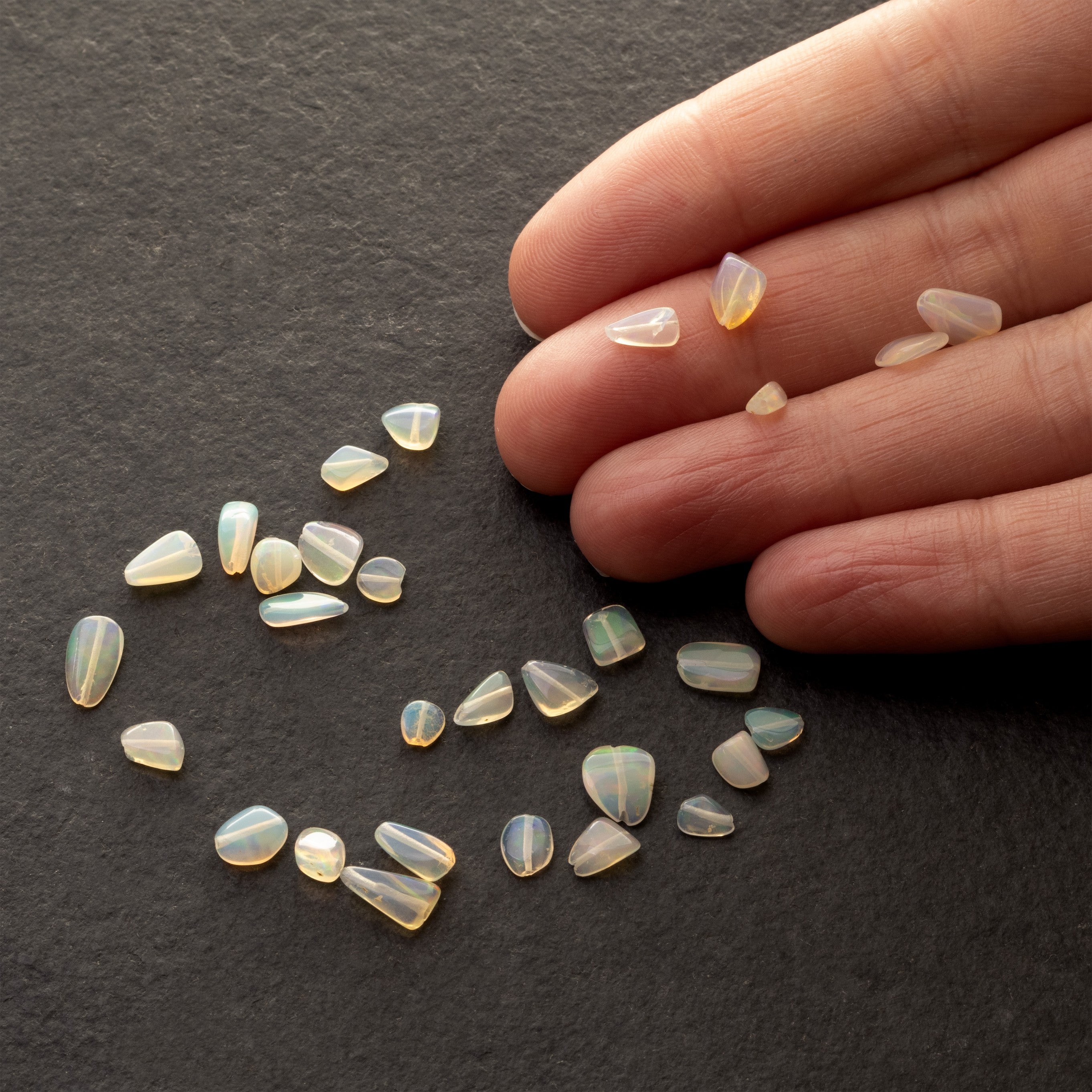 Ethiopian Opal Nugget Beads Approx 4x4.5mm pk10 Beads