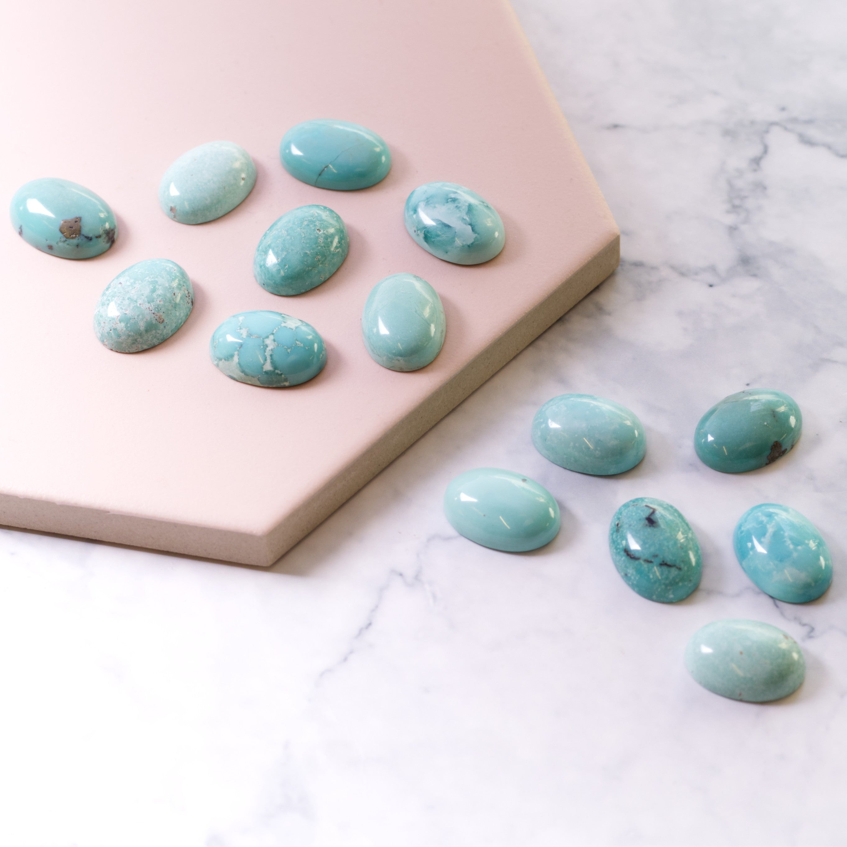 Turquoise Cabochons 18x13mm Oval